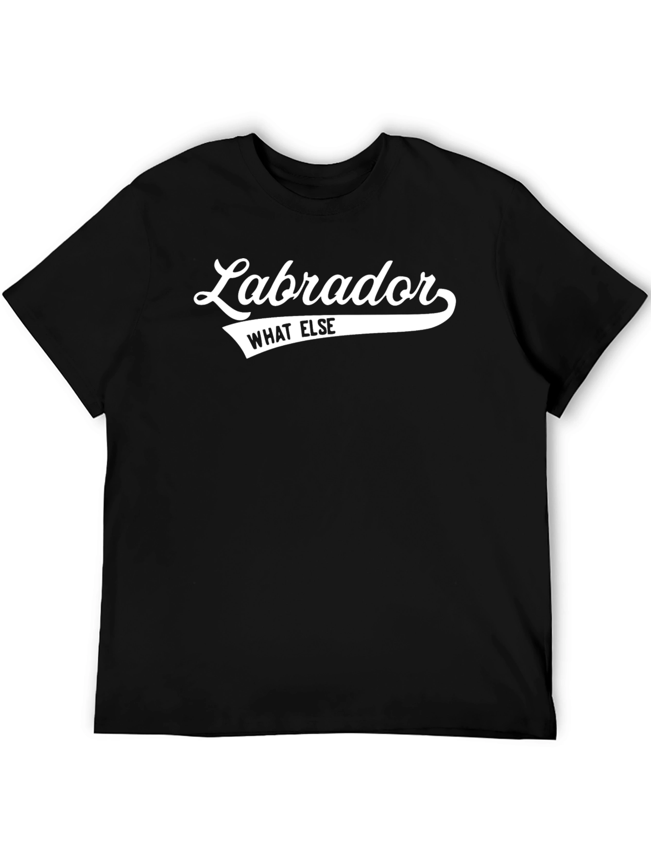 Labrador What Else Black Graphic Tee