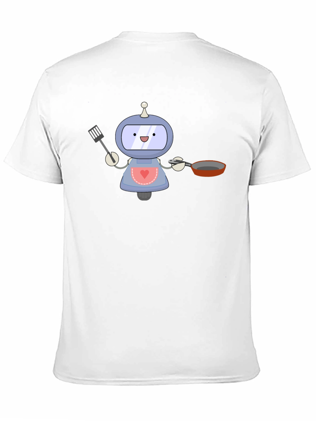 Robot Chef T-Shirt - Whimsical Design
