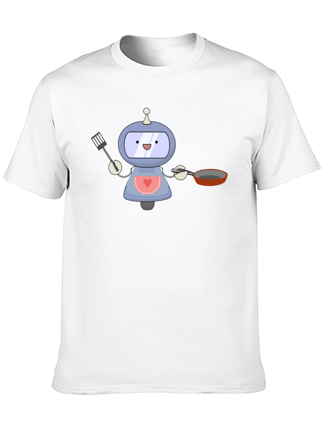 Robot Chef T-Shirt - Whimsical Design