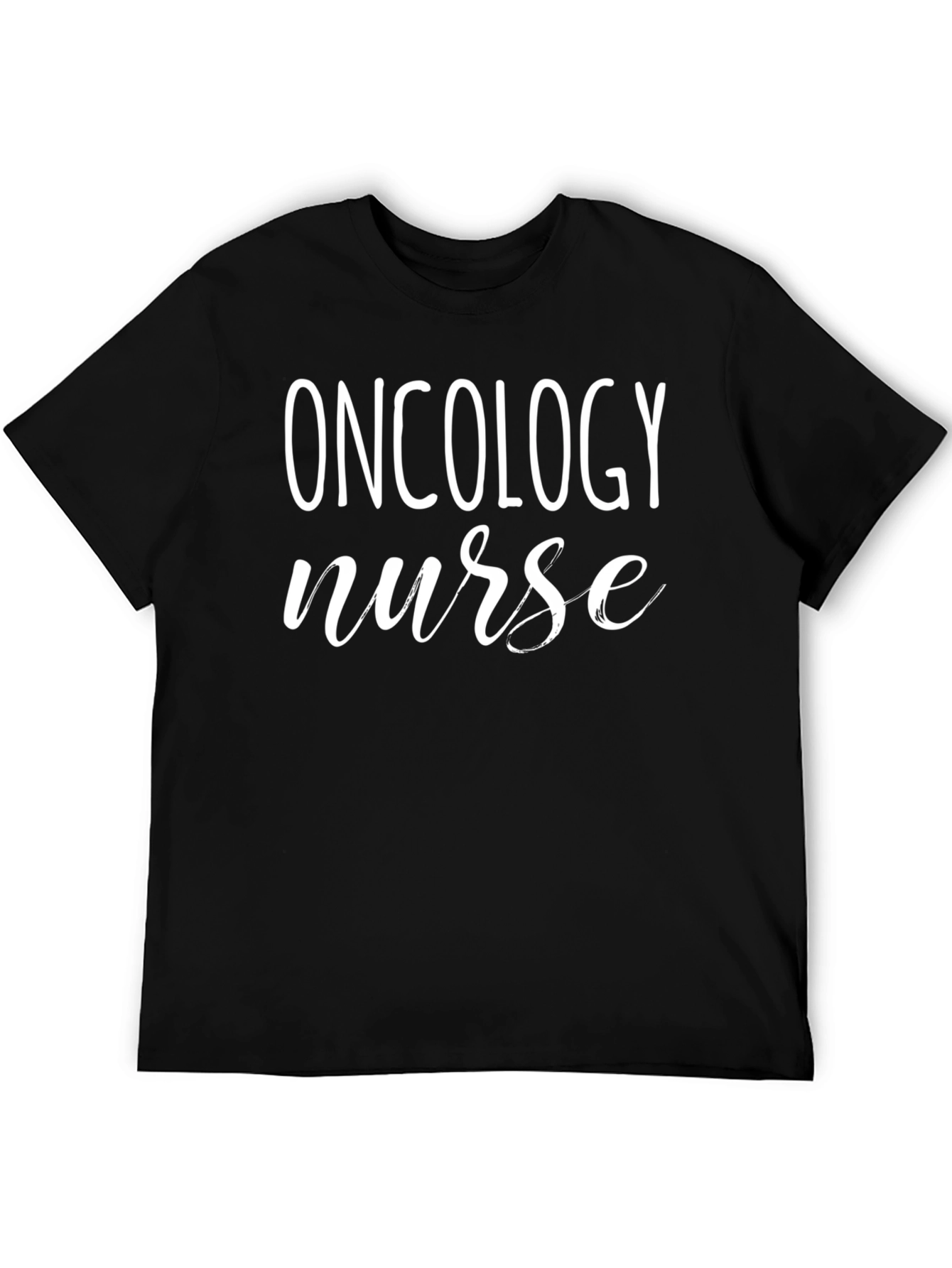 Oncology Nurse T-Shirt - Black Unisex