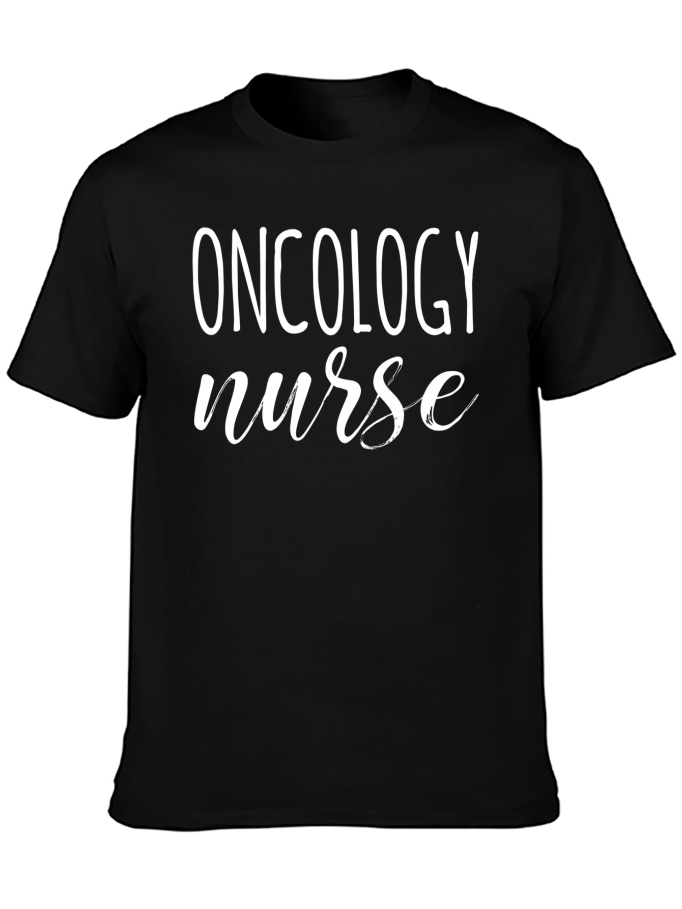 Oncology Nurse T-Shirt - Black Unisex