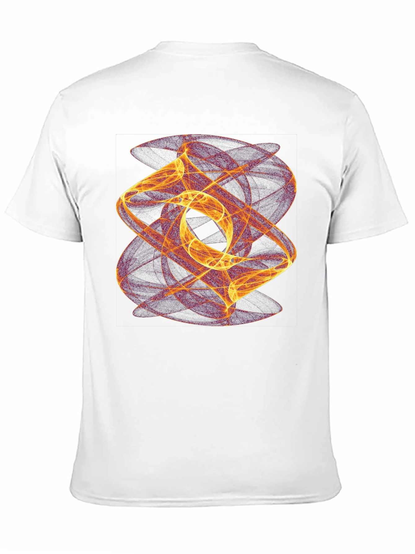 Abstract Swirl Graphic Tee - Modern Art Shirt