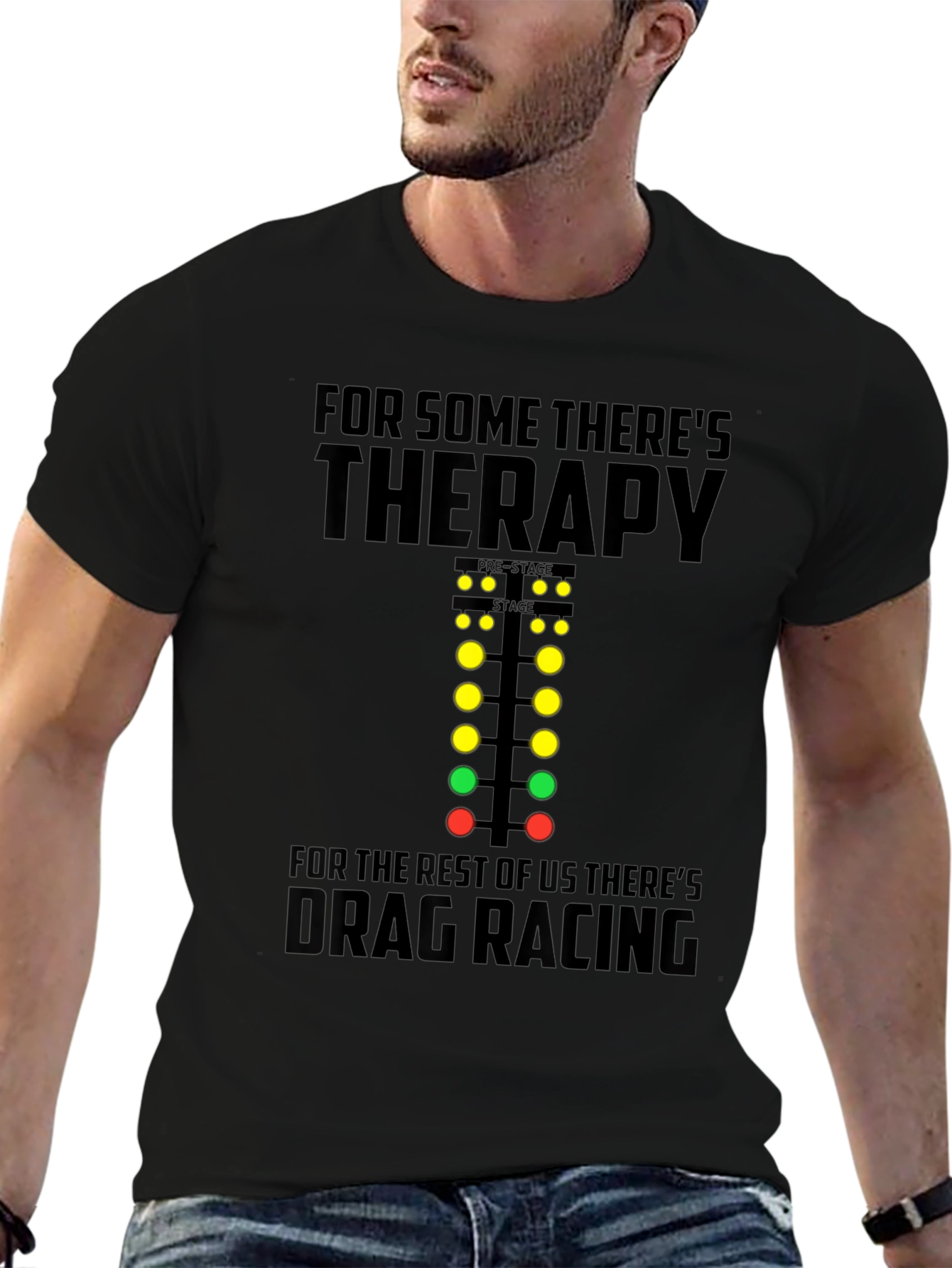 Drag Racing Therapy T-Shirt - Racer Tee