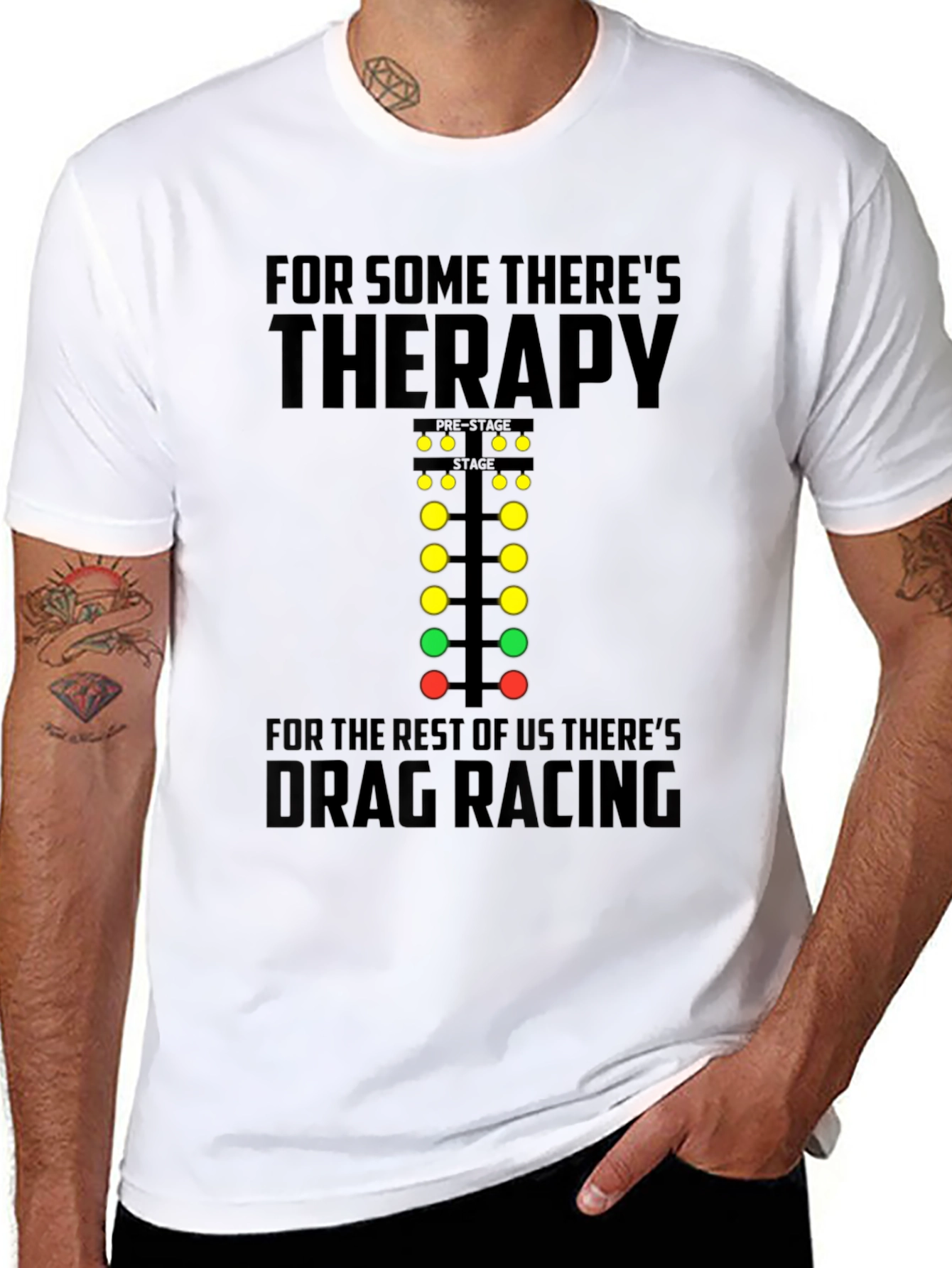 Drag Racing Therapy T-Shirt - Racer Tee