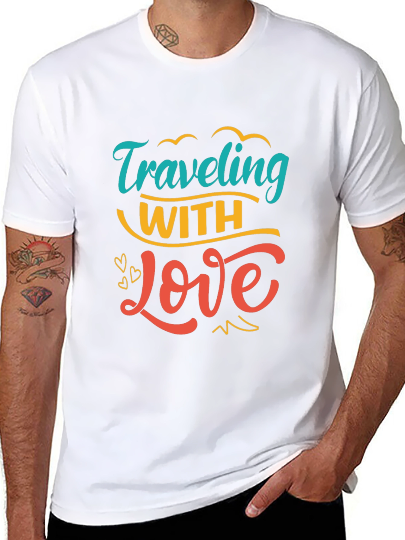 Traveling With Love Graphic T-Shirt