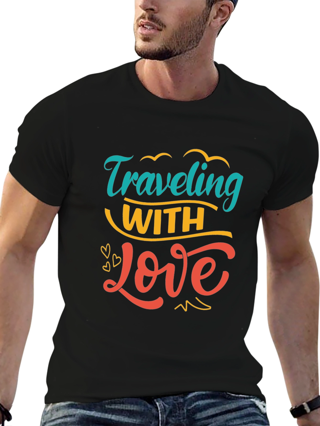 Traveling With Love Graphic T-Shirt