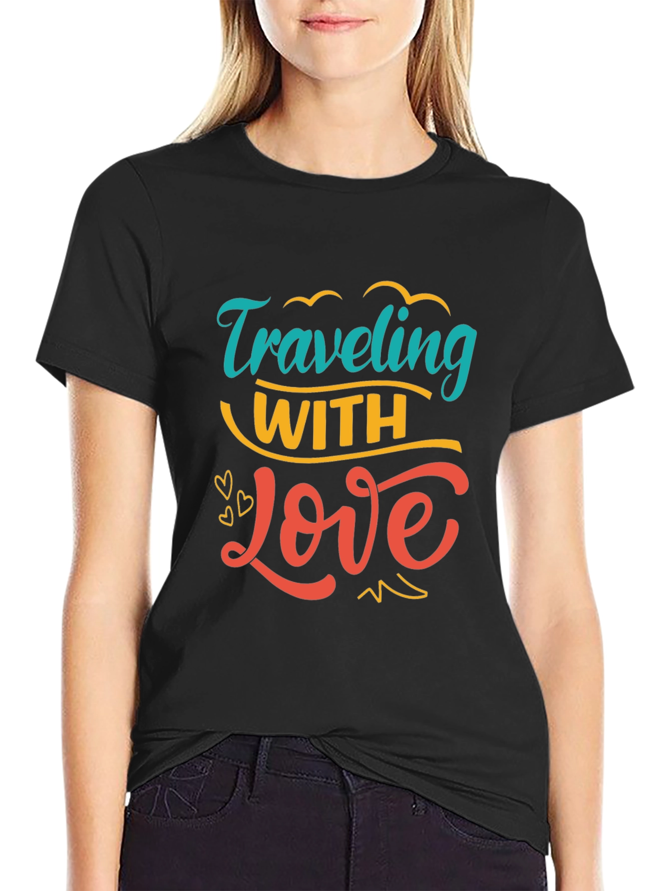 Traveling With Love Graphic T-Shirt