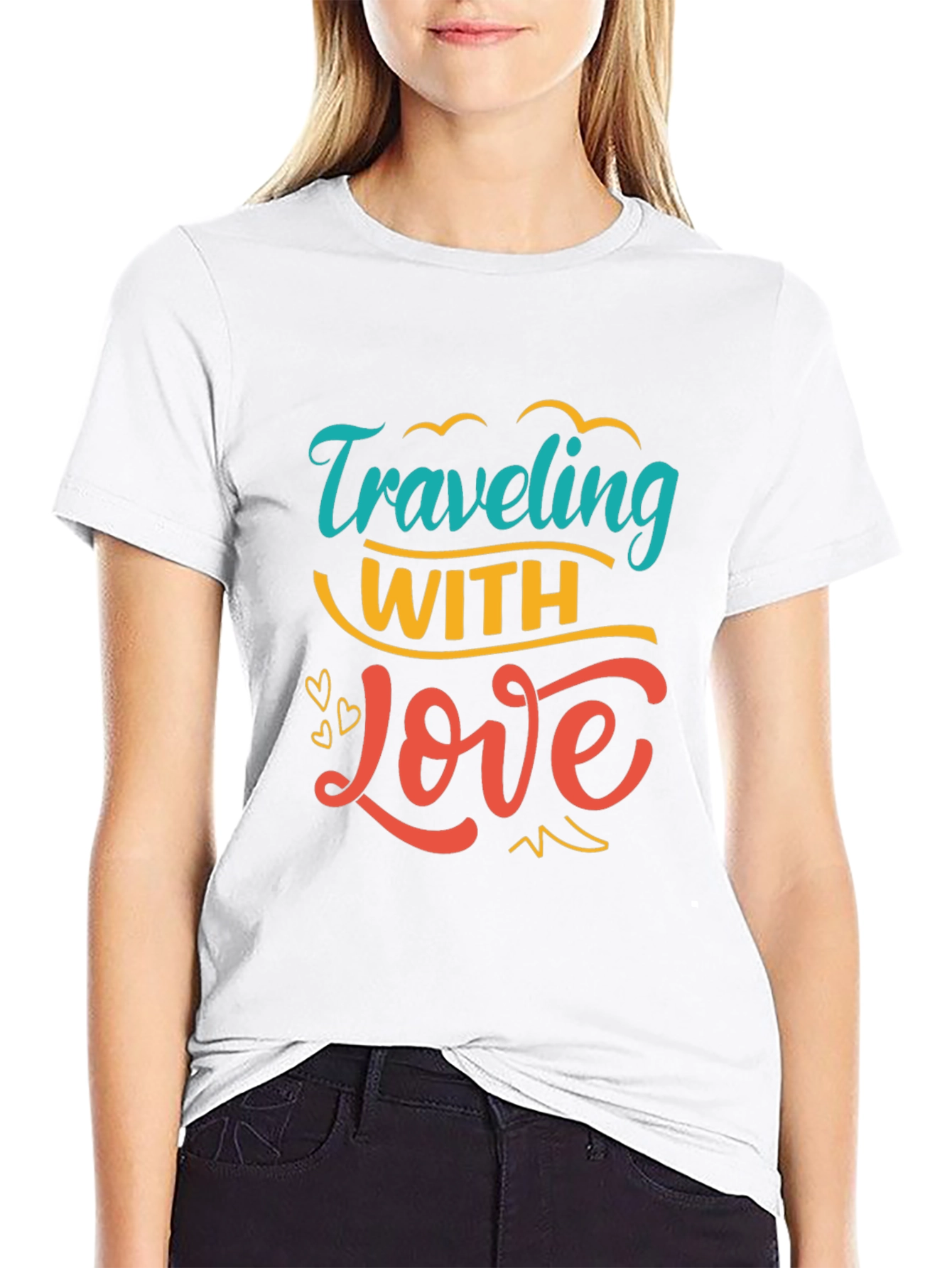 Traveling With Love Graphic T-Shirt