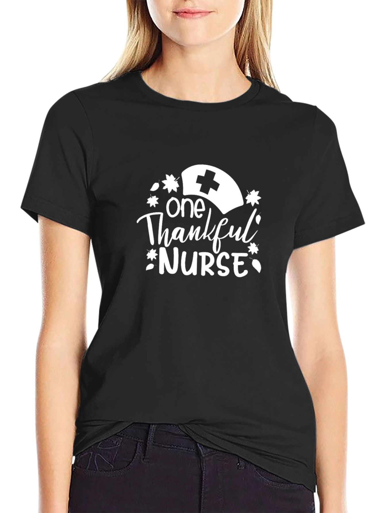 Thankful Nurse Graphic T-Shirt