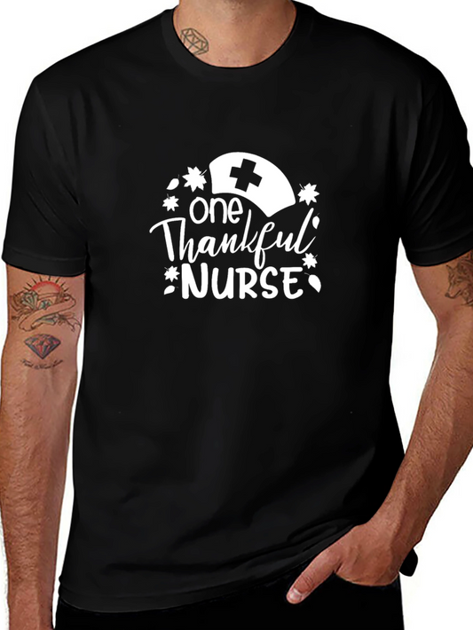 Thankful Nurse Graphic T-Shirt
