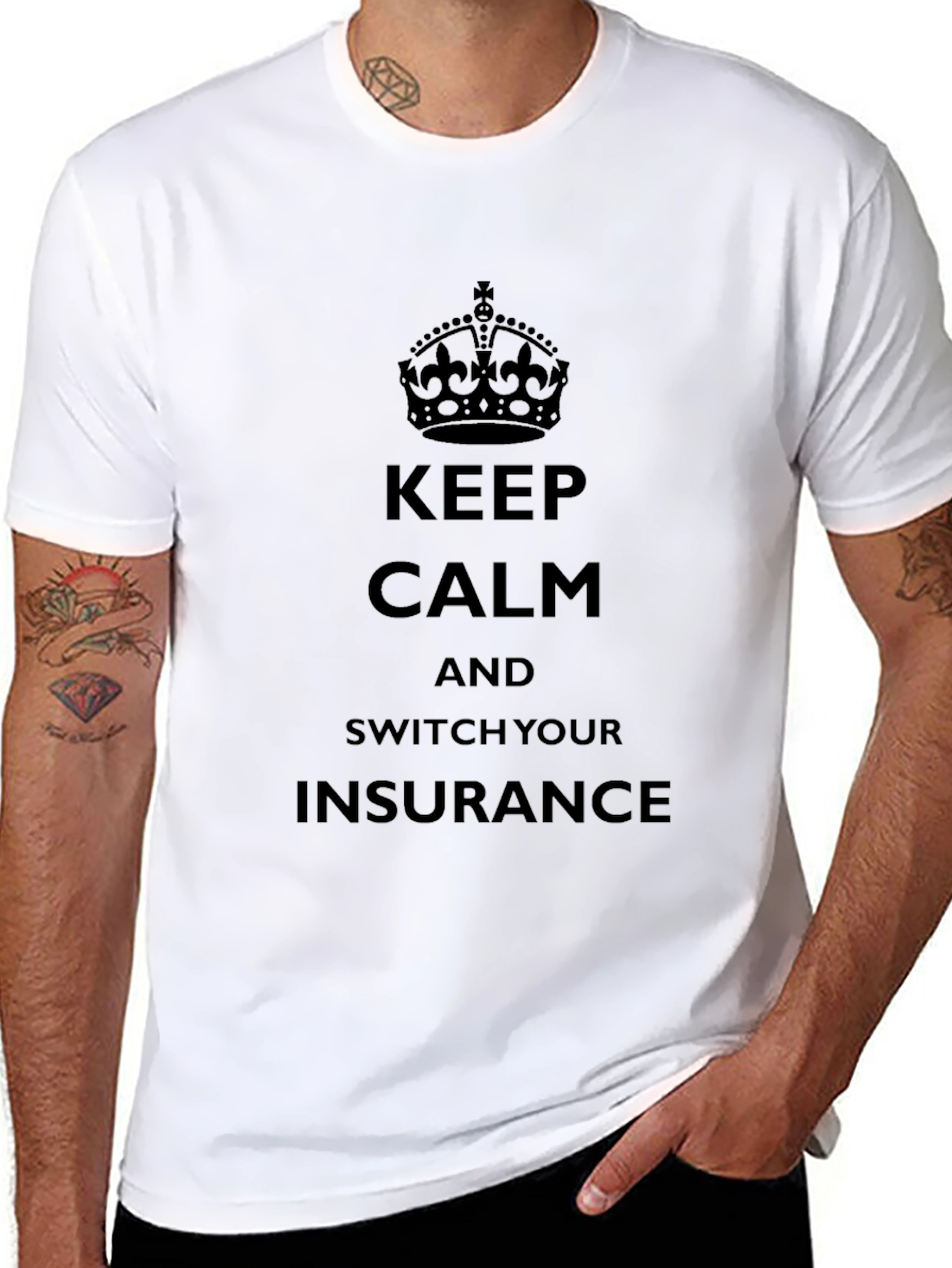 Keep Calm Insurance T-Shirt