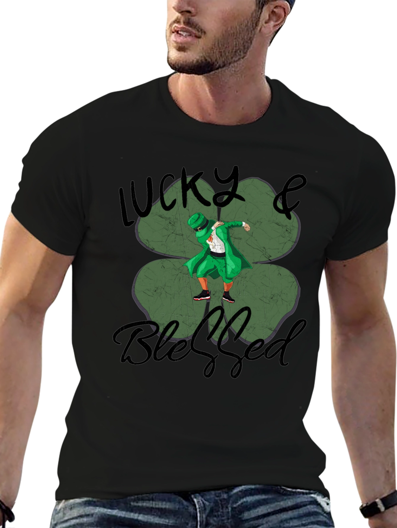 Lucky & Blessed St. Patricks Day T-Shirt