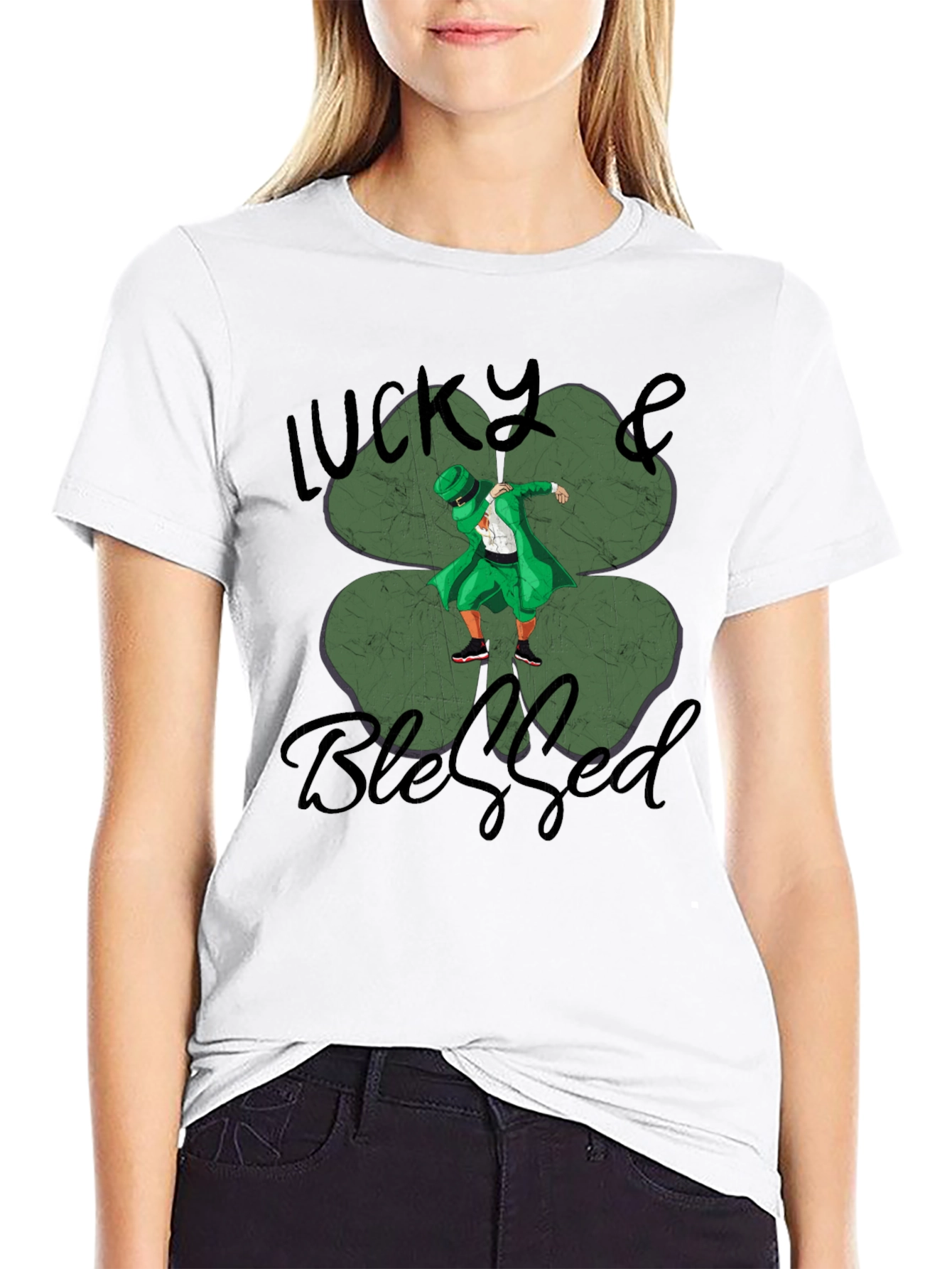 Lucky & Blessed St. Patricks Day T-Shirt