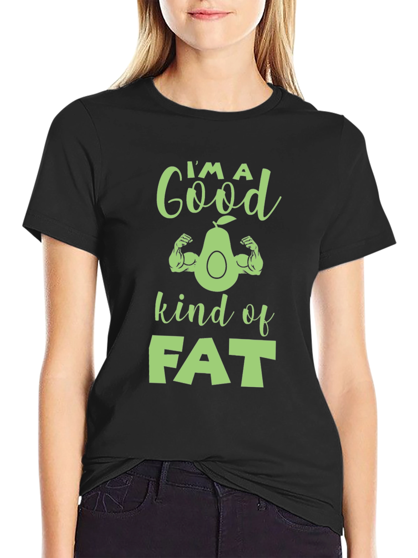 Im A Good Kind of Fat Avocado Muscle T-Shirt