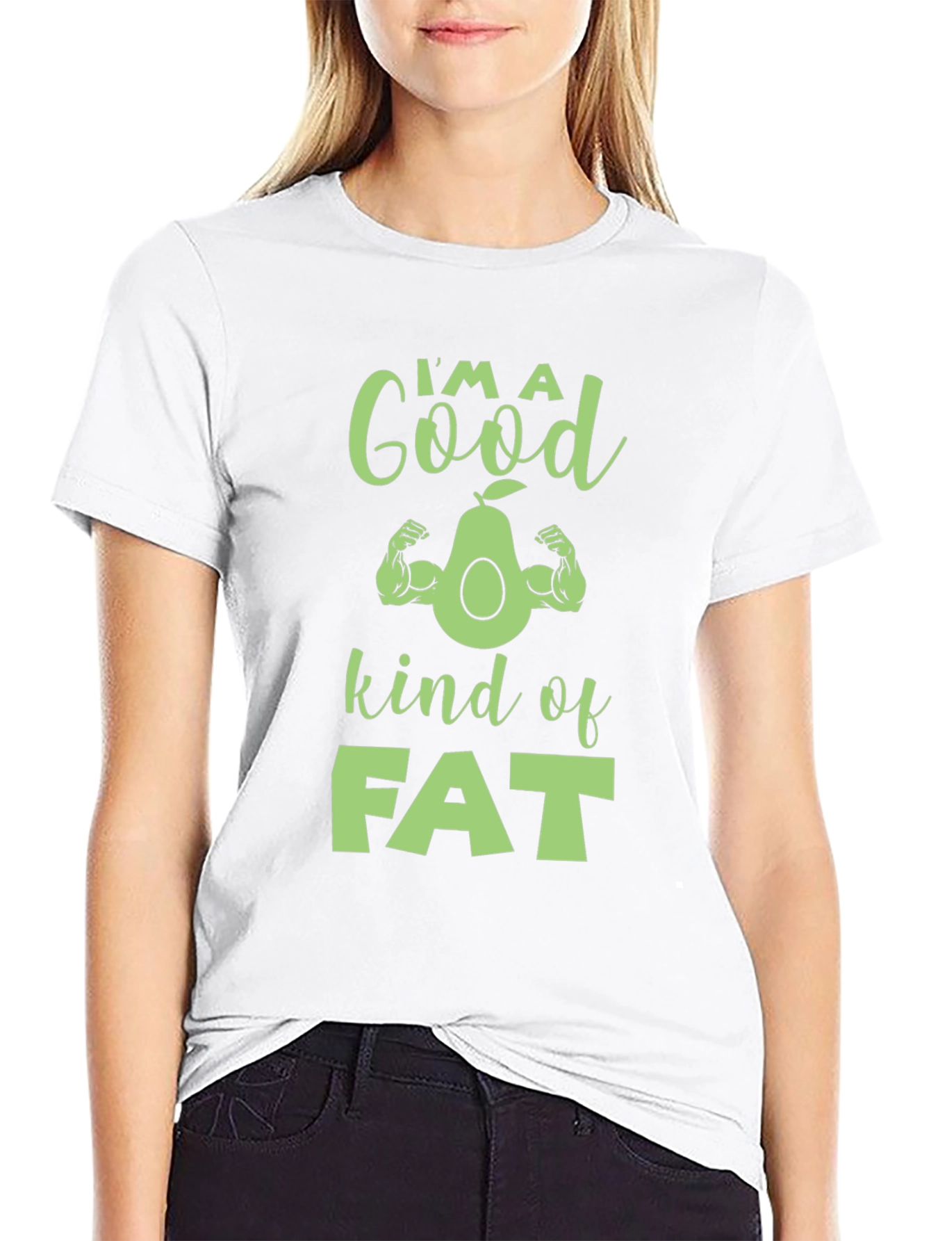 Im A Good Kind of Fat Avocado Muscle T-Shirt