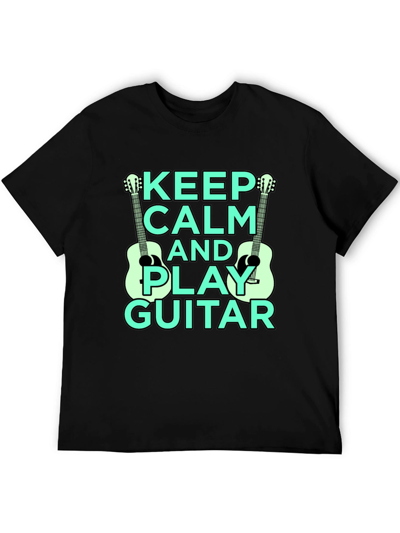 Keep Calm and Play Guitar T-Shirt