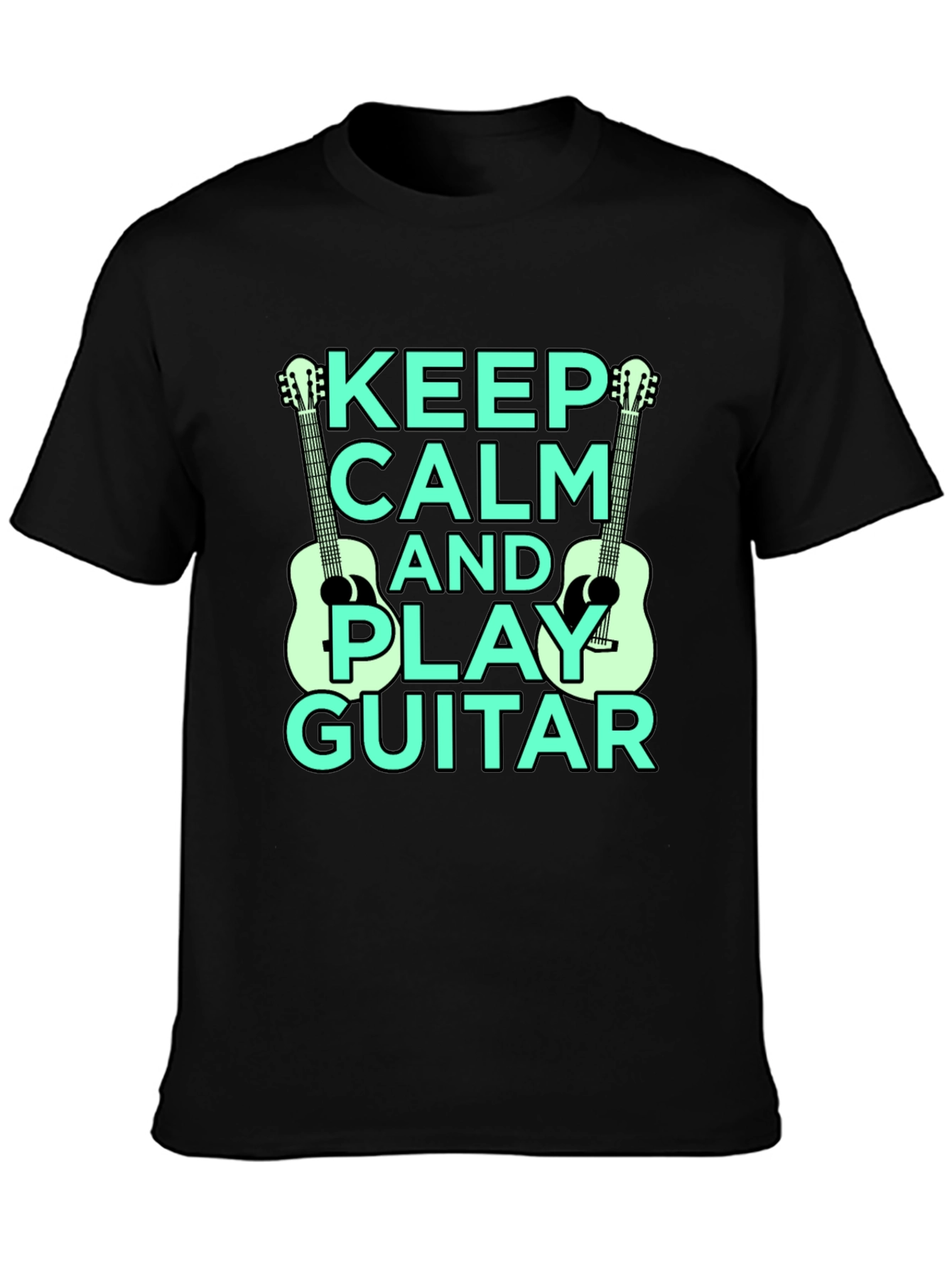 Keep Calm and Play Guitar T-Shirt