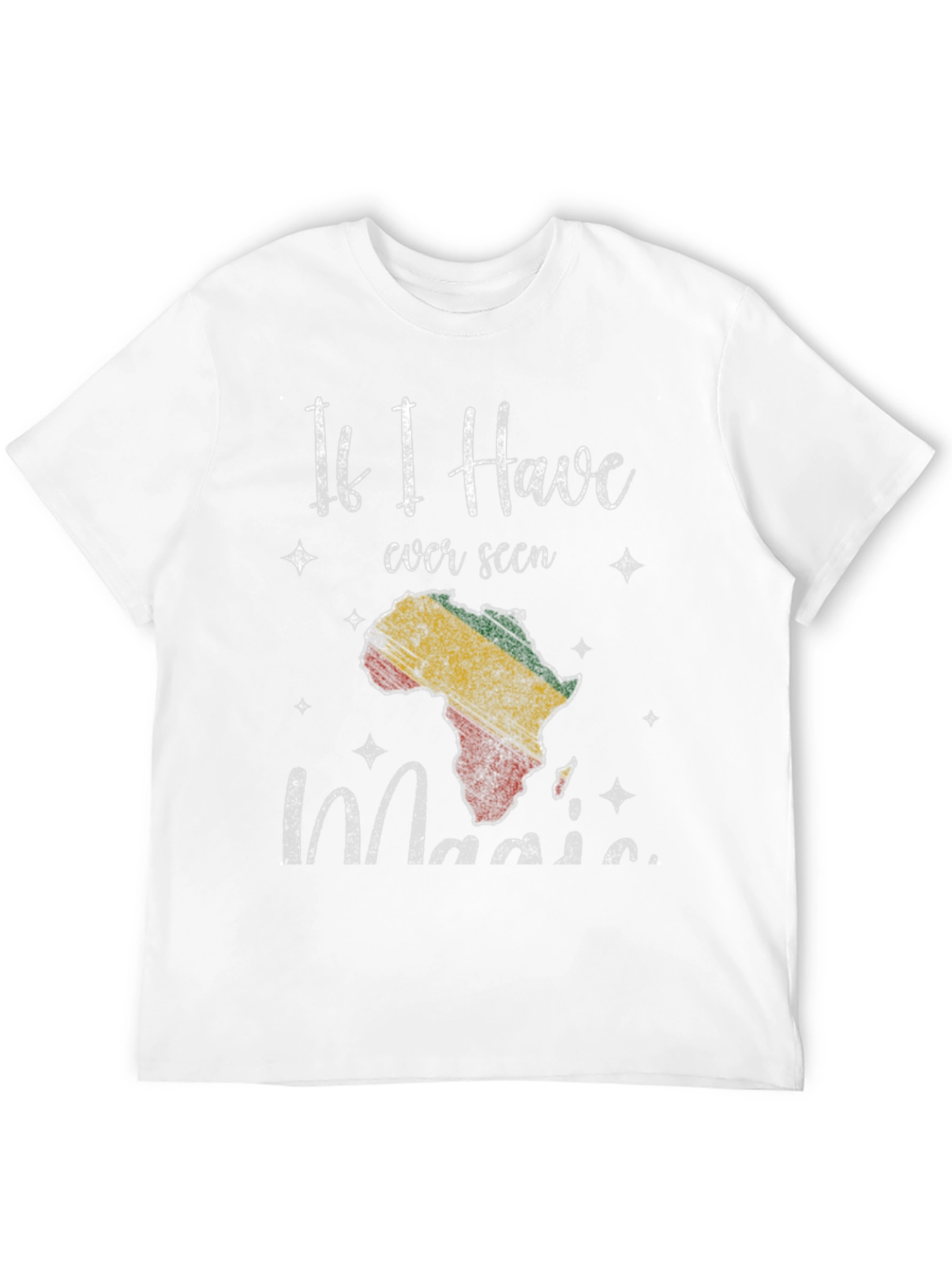 Africa Magic Mens Black T-Shirt