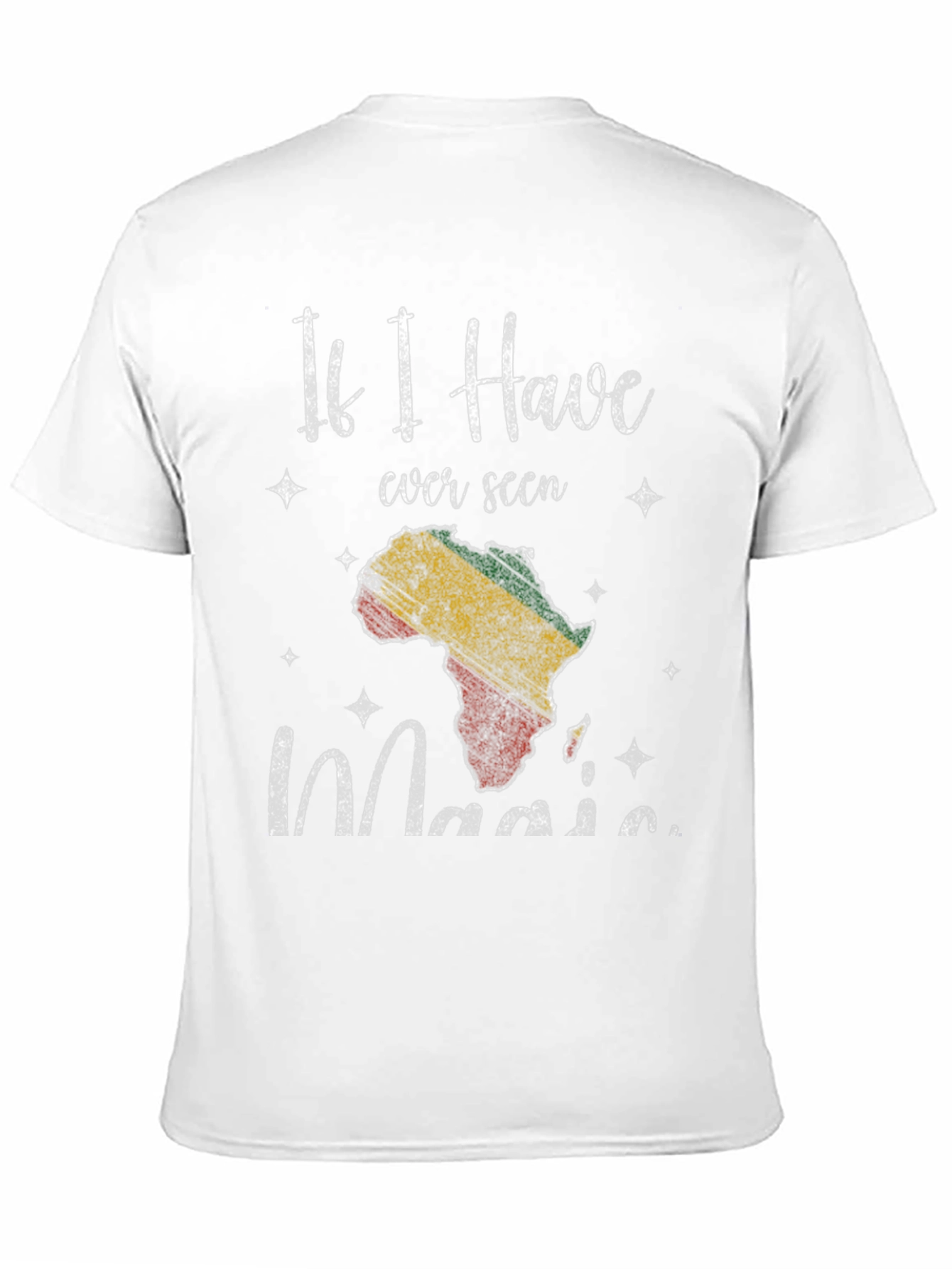 Africa Magic Mens Black T-Shirt