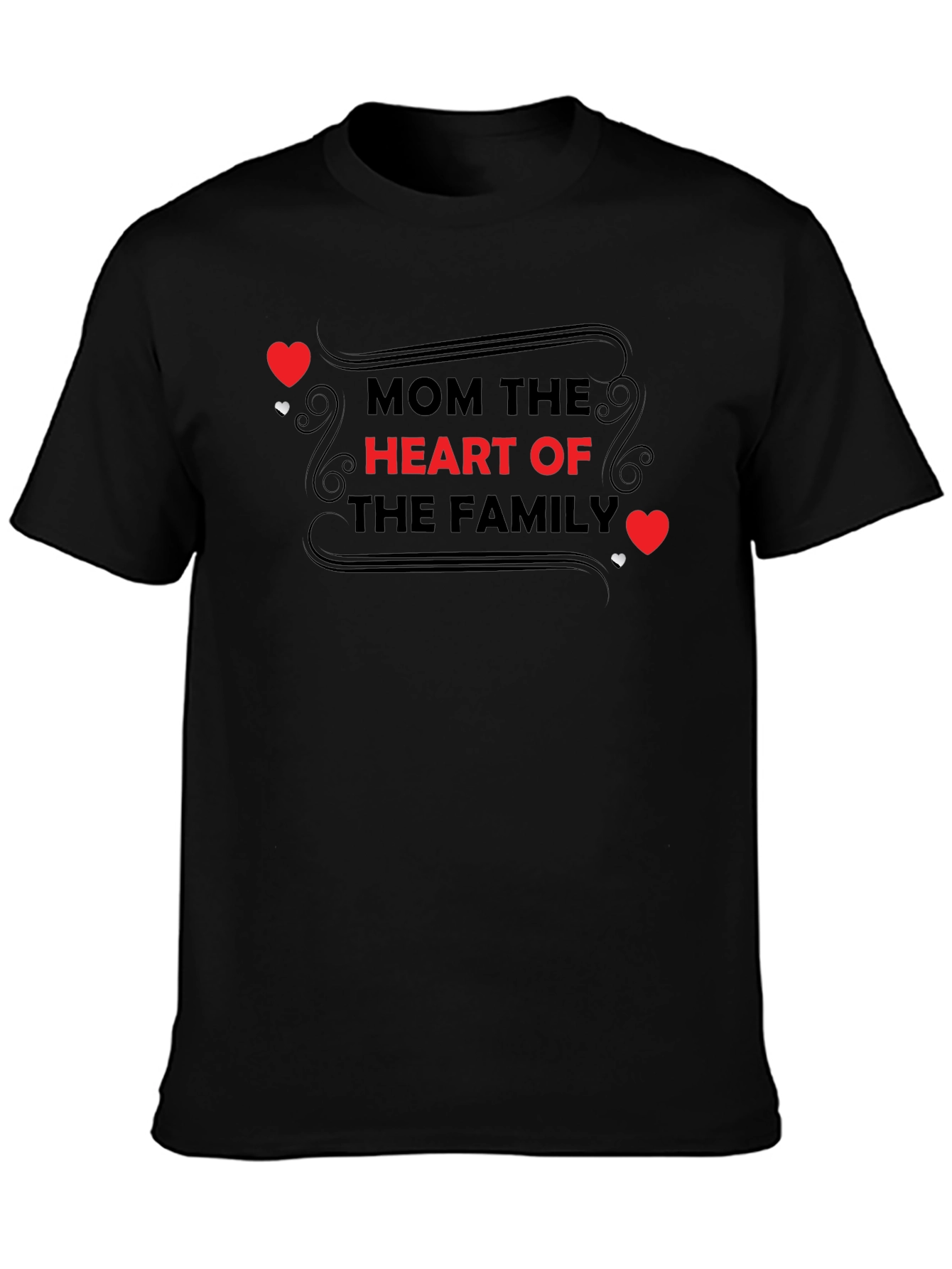 Mom the Heart of the Family T-Shirt