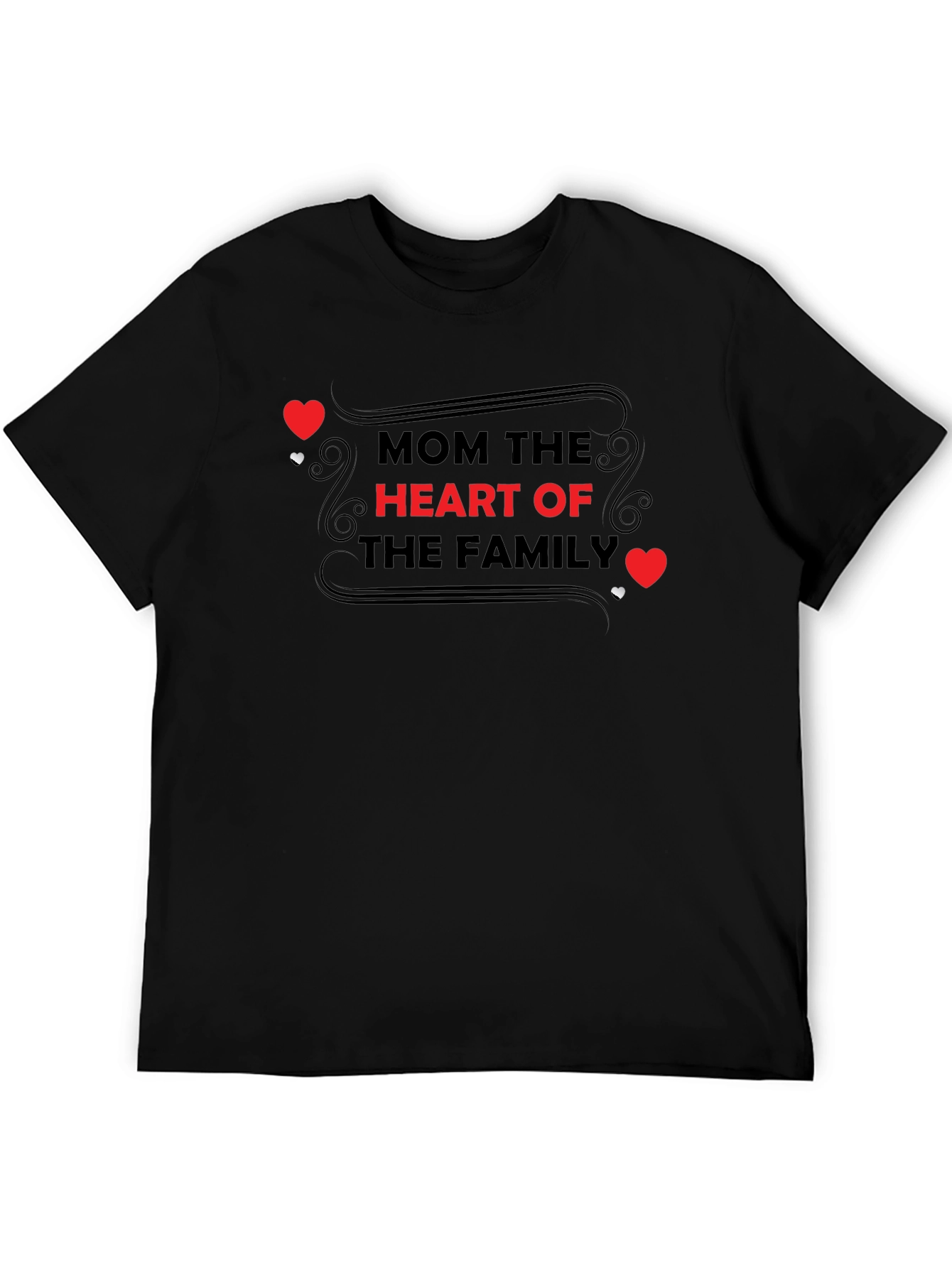 Mom the Heart of the Family T-Shirt
