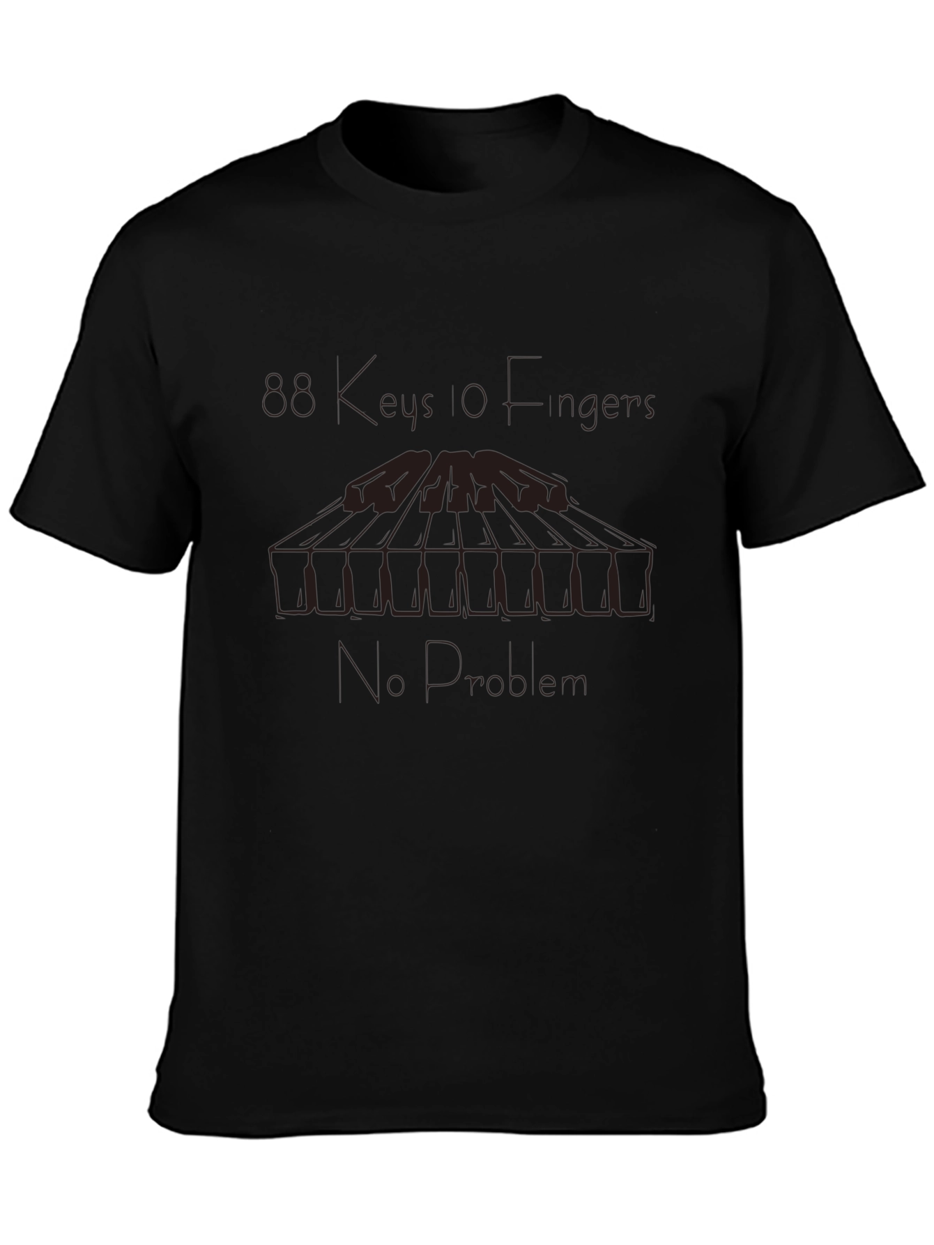 Straight Fingers No Problem Graphic Tee