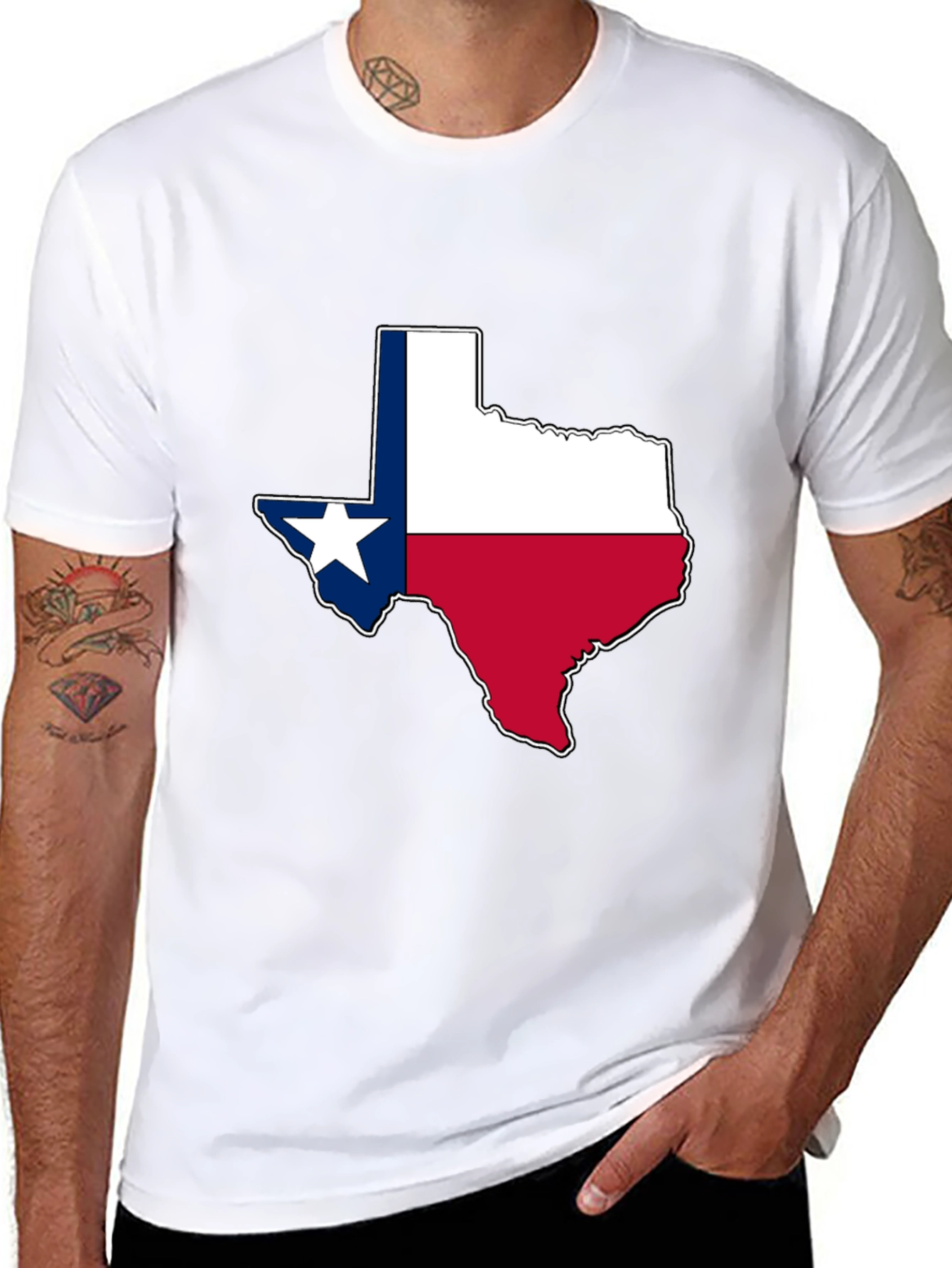 Texas Flag Graphic T-Shirt