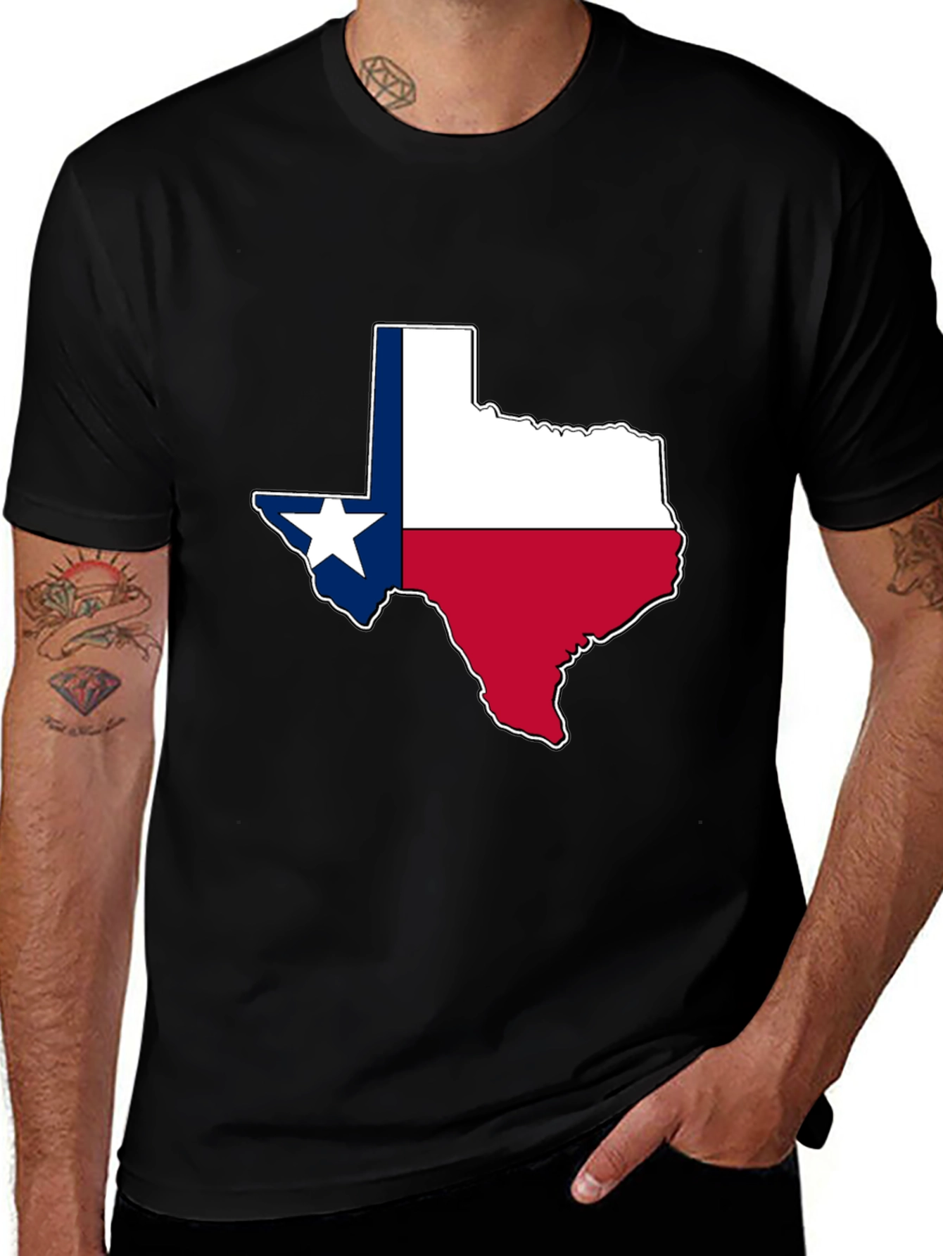 Texas Flag Graphic T-Shirt