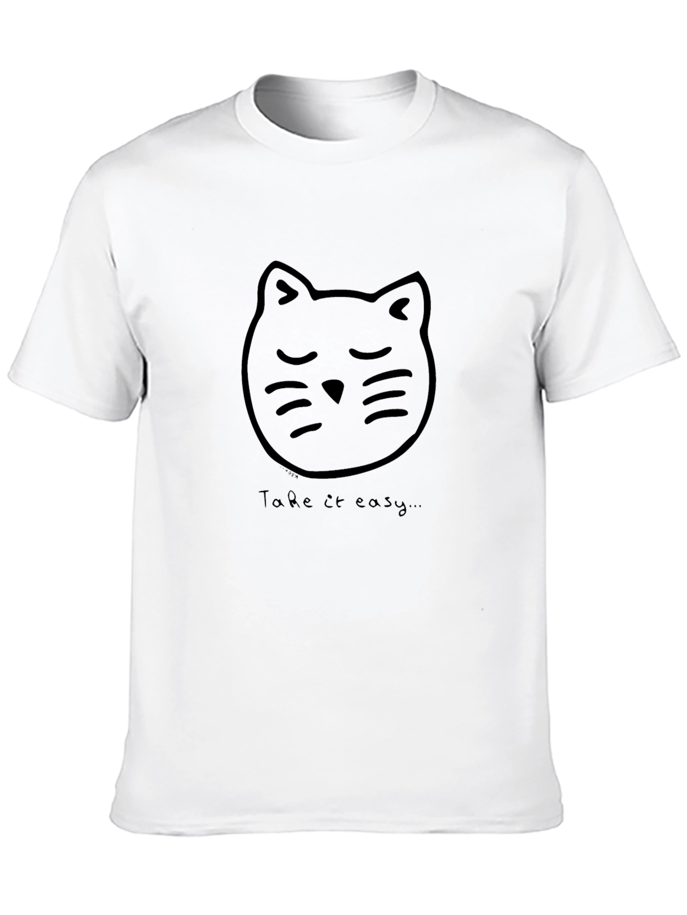 Take It Easy Cat T-Shirt