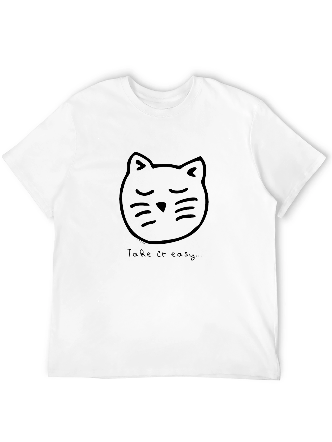 Take It Easy Cat T-Shirt