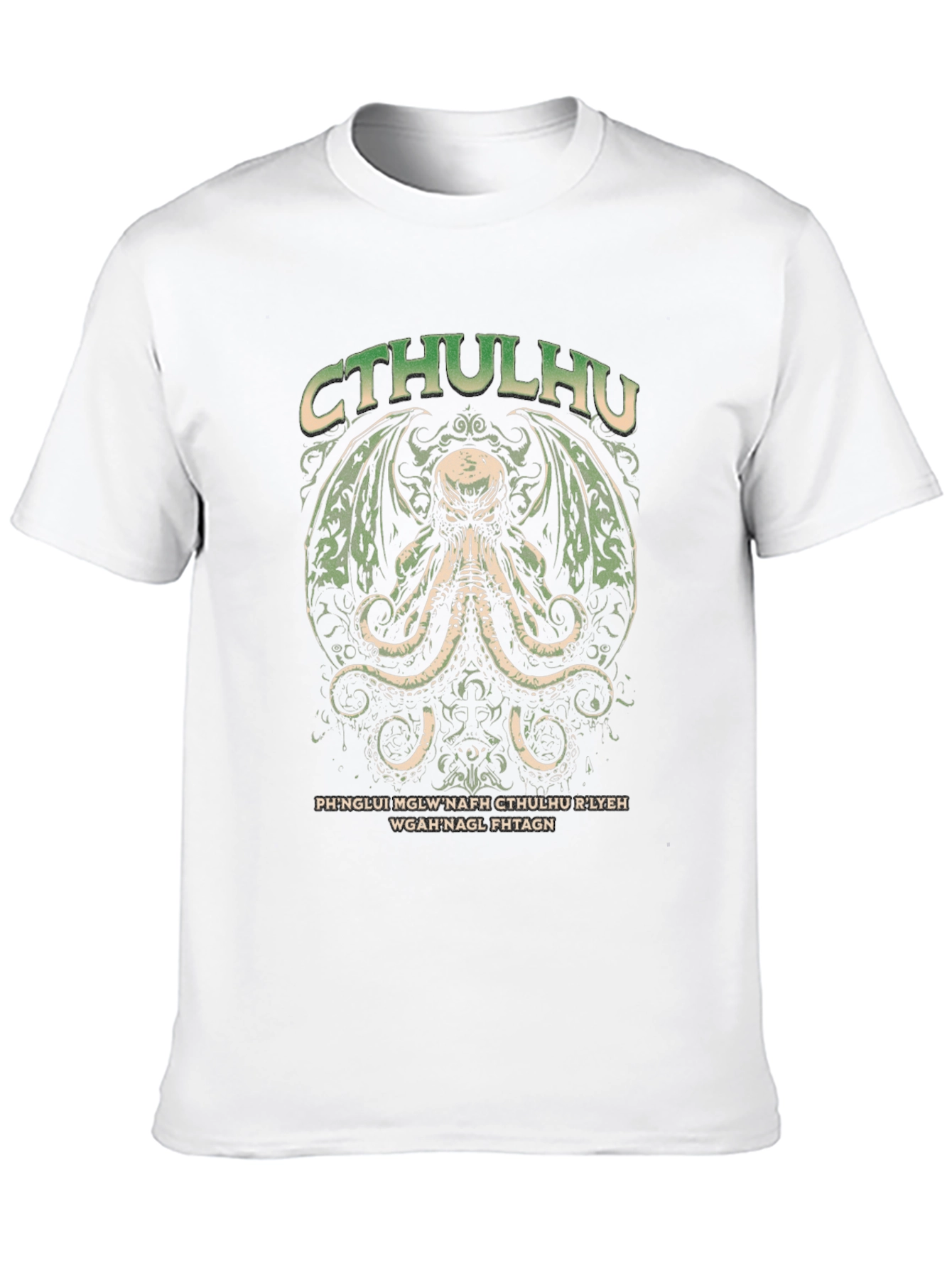 Cthulhu Mythos Graphic T-Shirt - Black