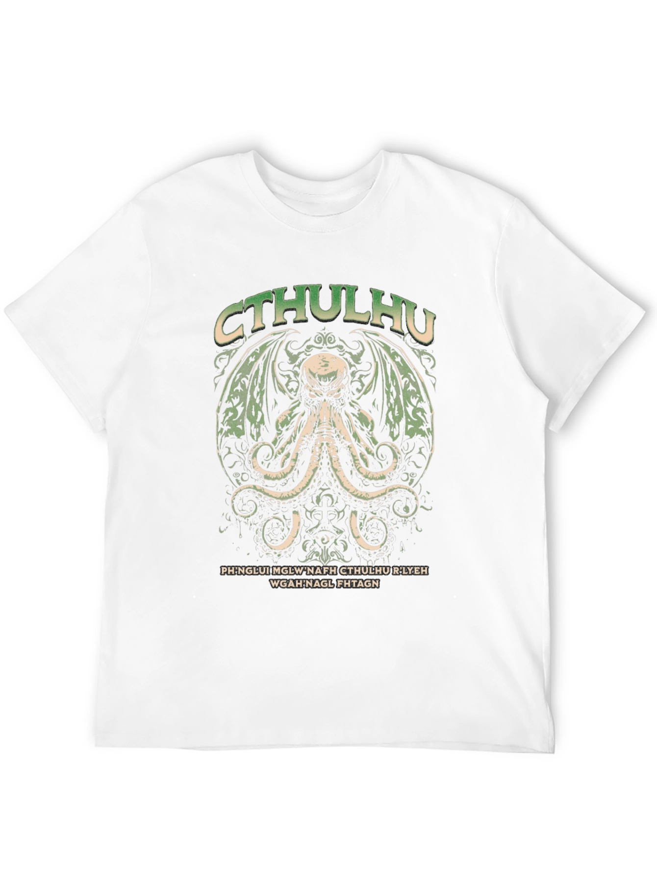 Cthulhu Mythos Graphic T-Shirt - Black