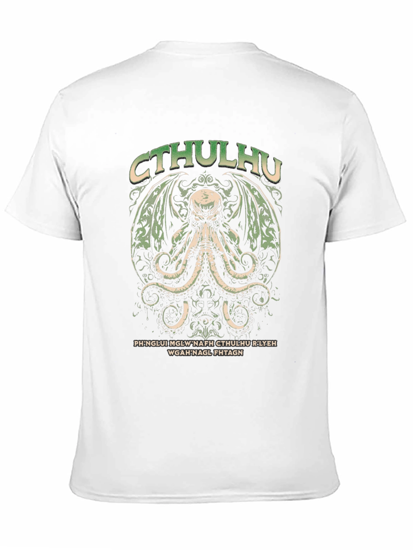 Cthulhu Mythos Graphic T-Shirt - Black