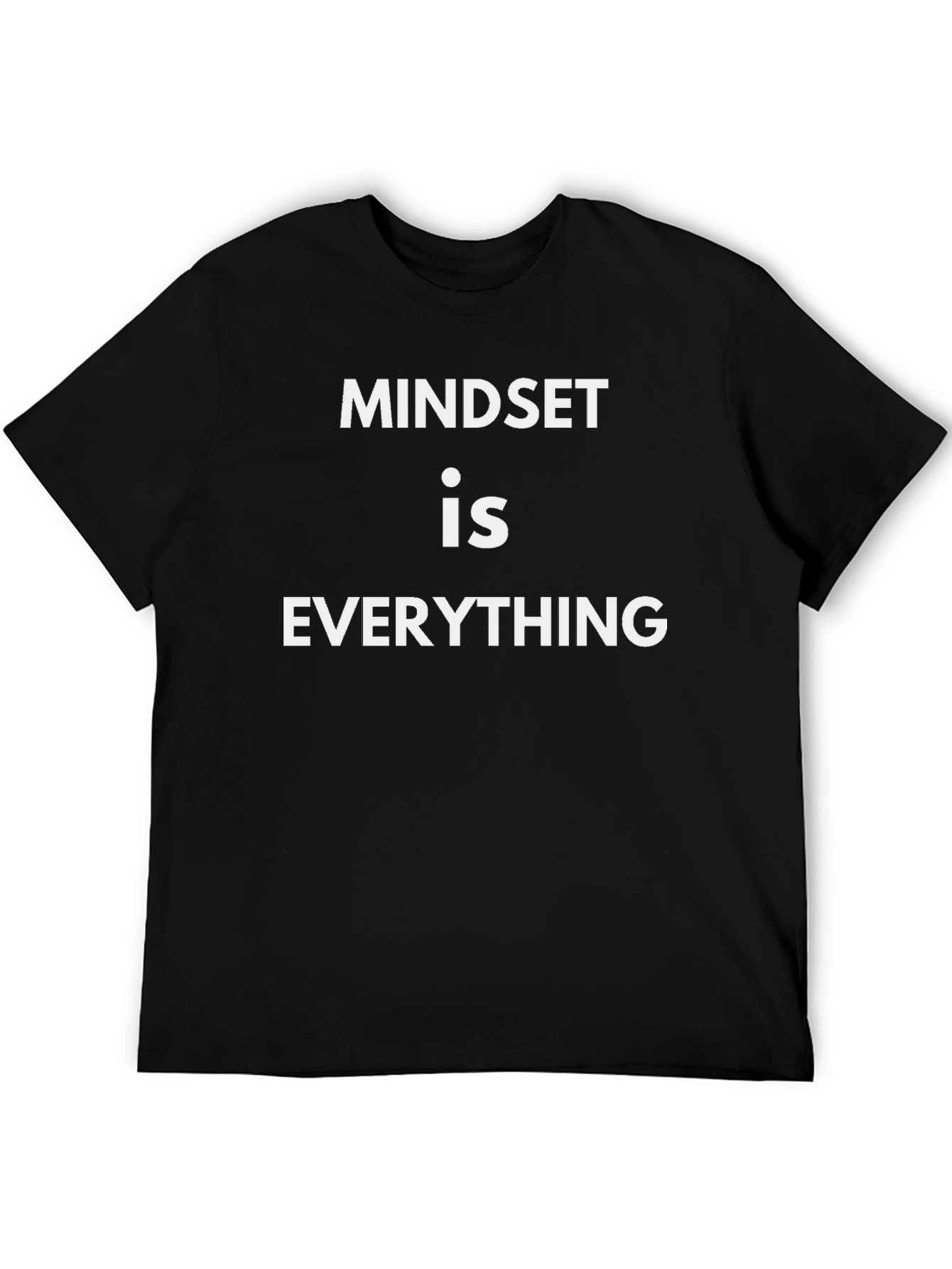 Mindset is Everything Graphic Tee - Black