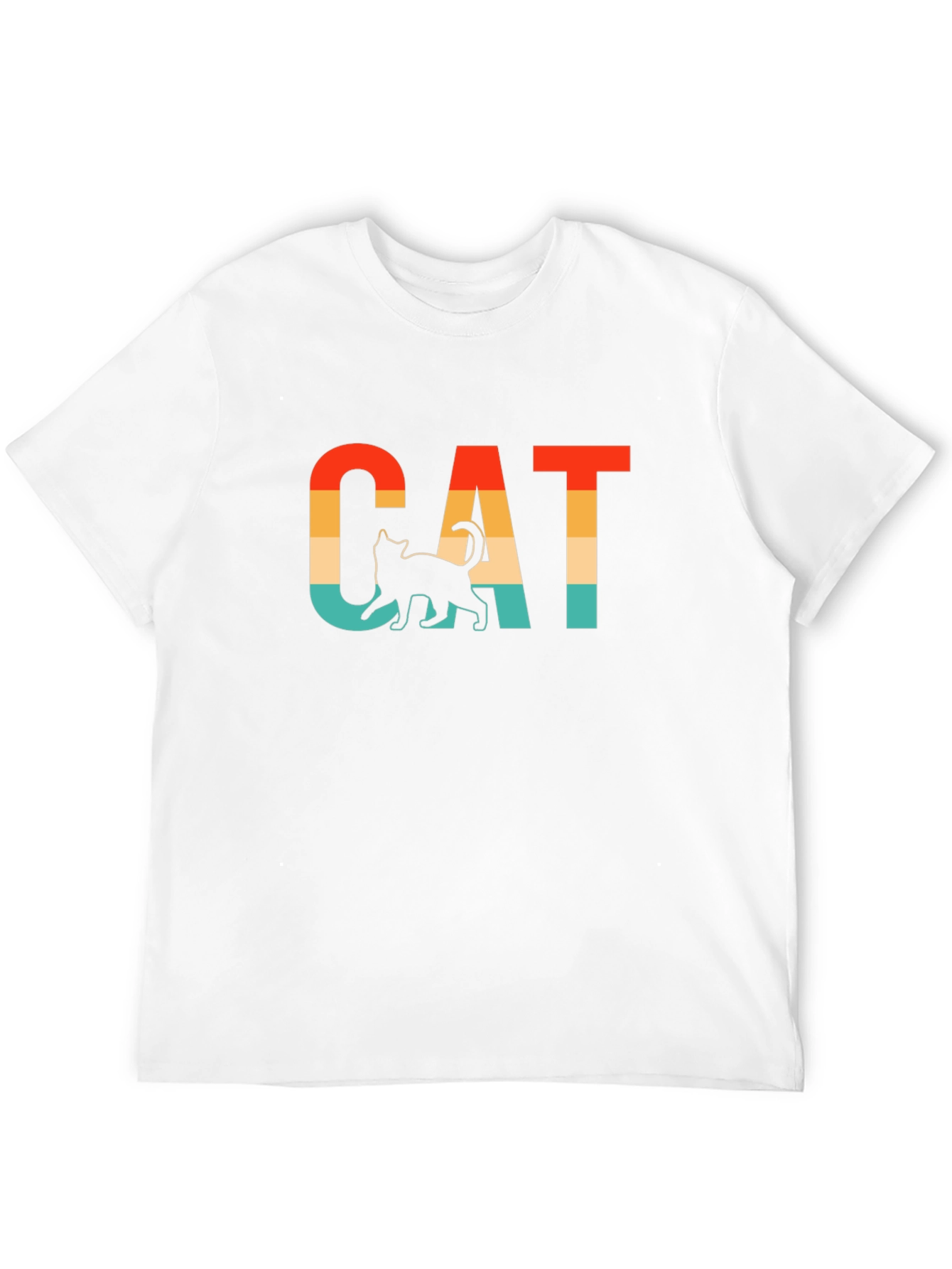 Retro CAT Graphic T-Shirt