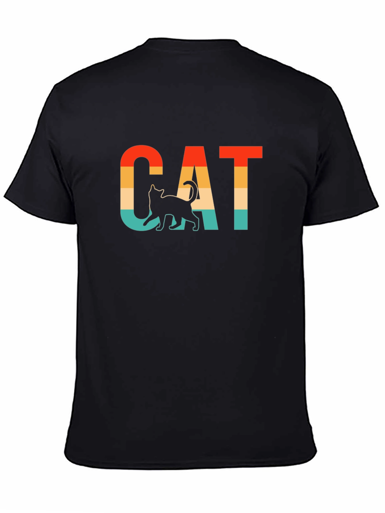 Retro CAT Graphic T-Shirt