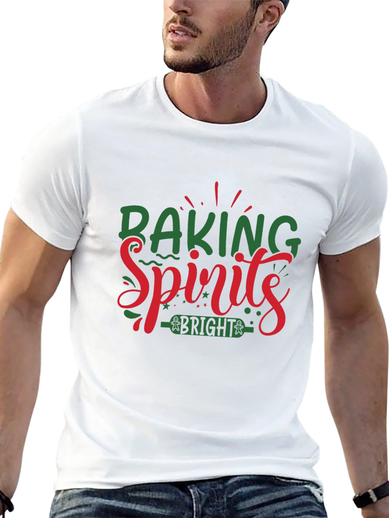 Baking Spirits Bright Holiday T-Shirt