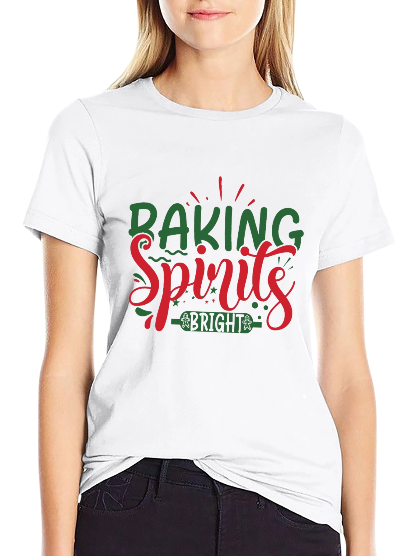 Baking Spirits Bright Holiday T-Shirt