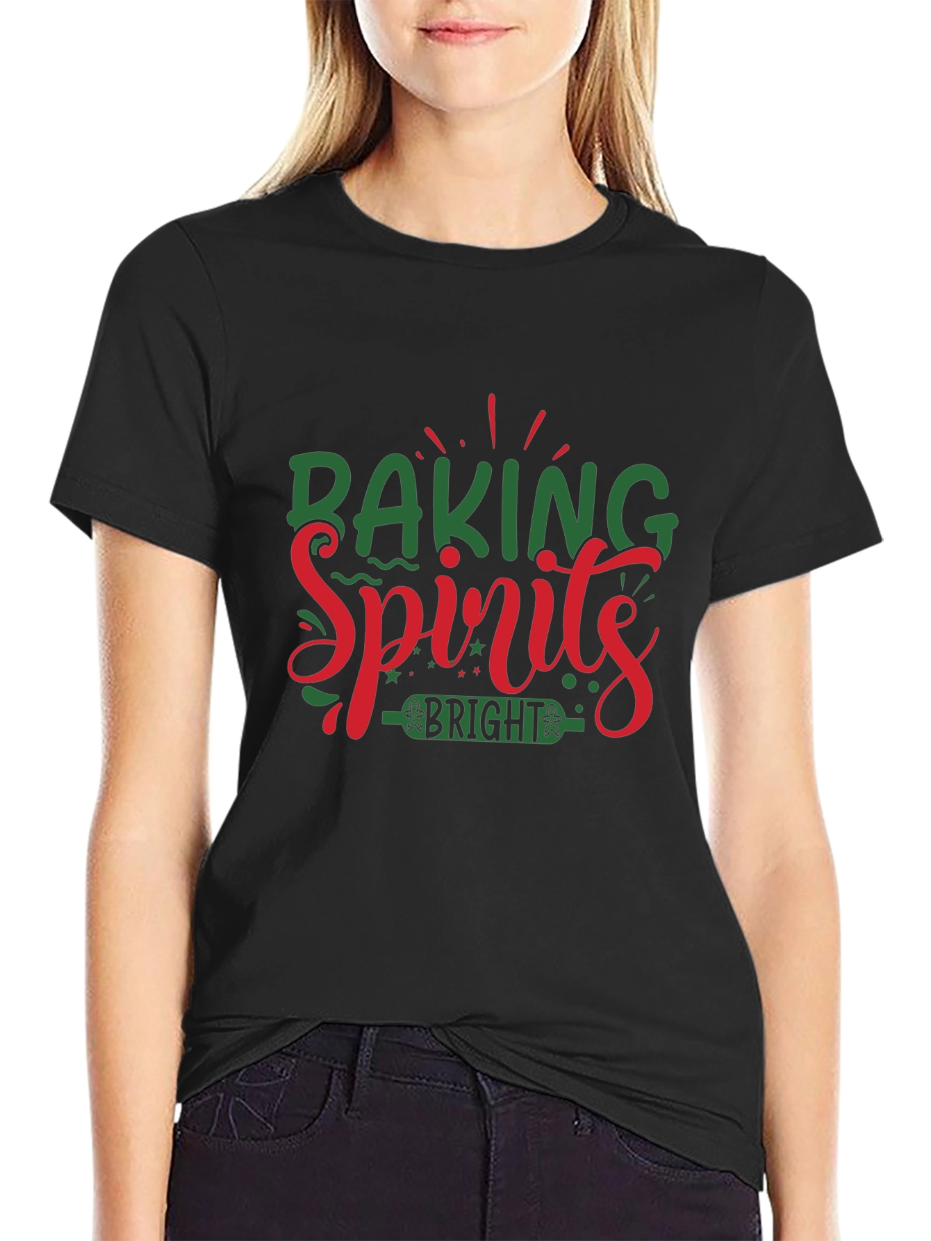 Baking Spirits Bright Holiday T-Shirt