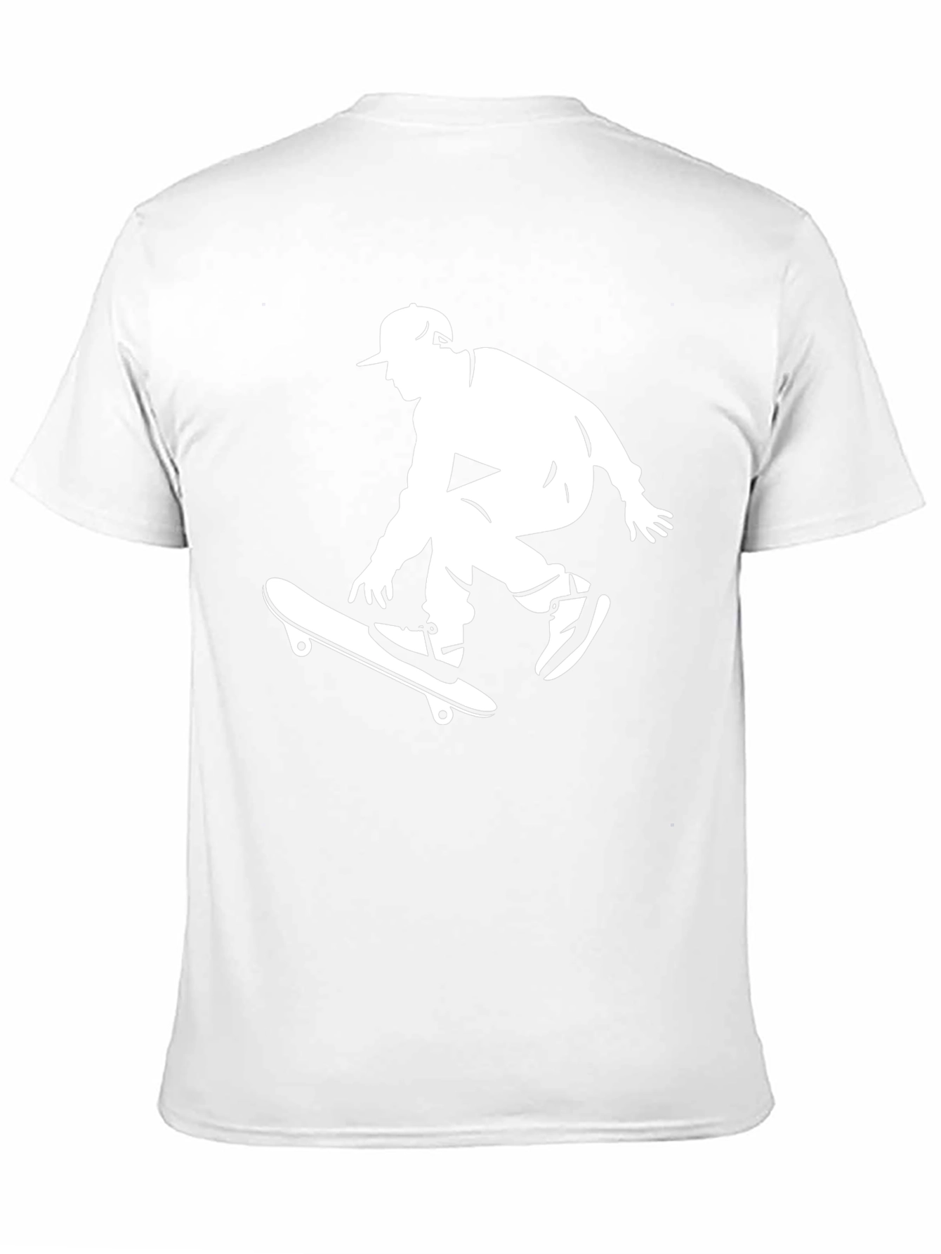 Skateboarding Graphic Tee - Cool Black T-Shirt