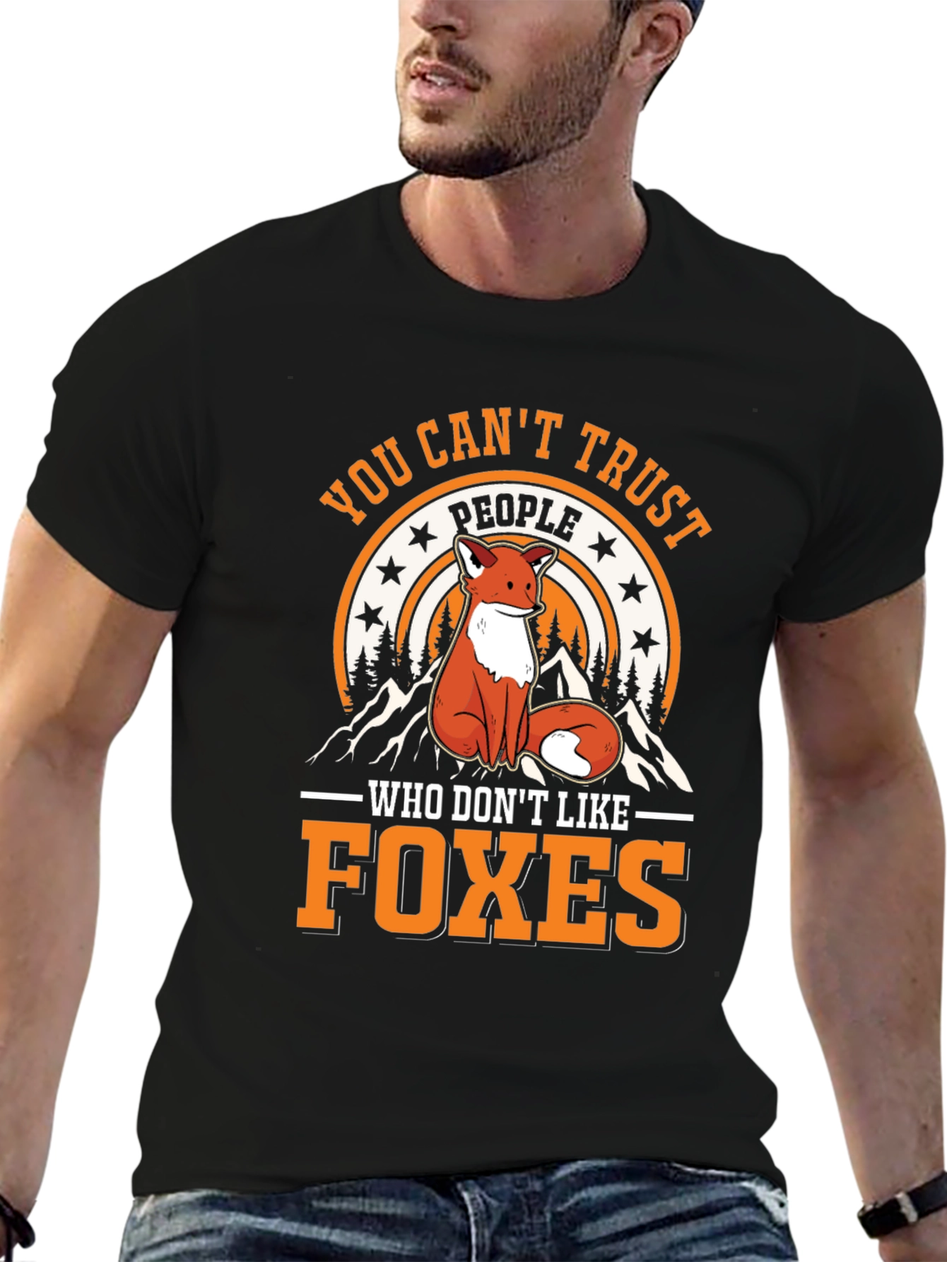 Fox Lover Graphic Tee - Trust No One