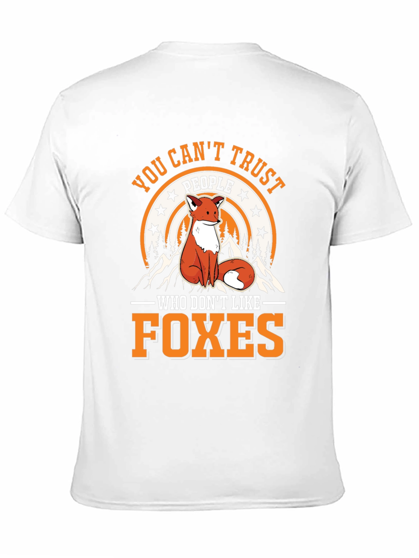 Fox Lover Graphic Tee - Trust No One