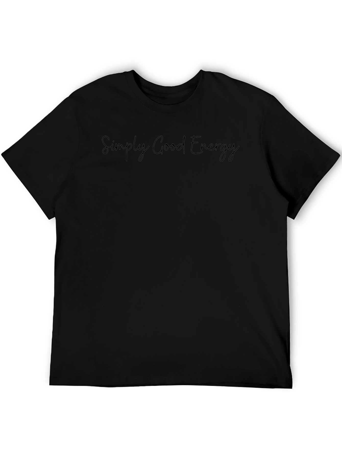 Simply Good Energy Black T-Shirt