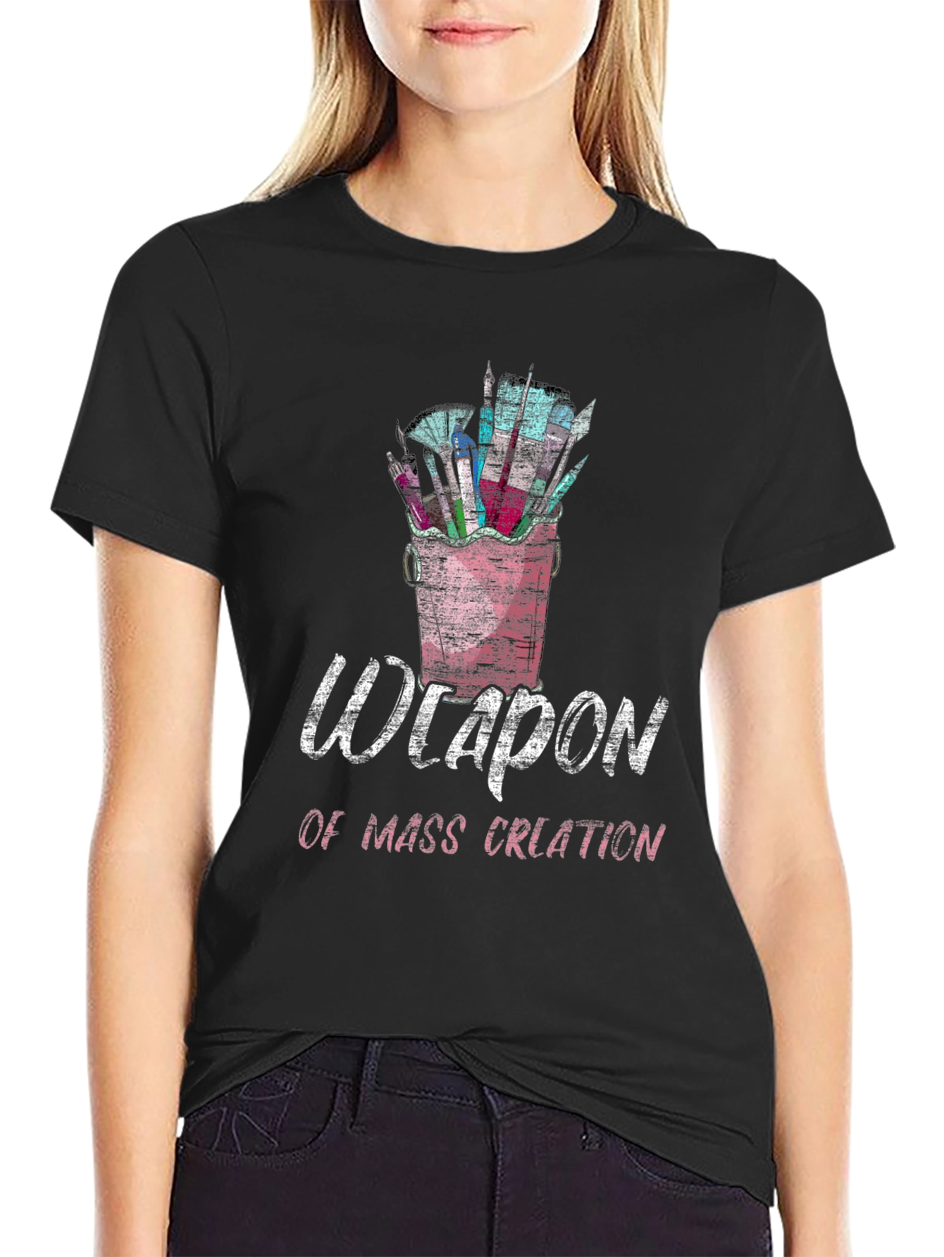 Weapon of Mass Creation Artist T-Shirt