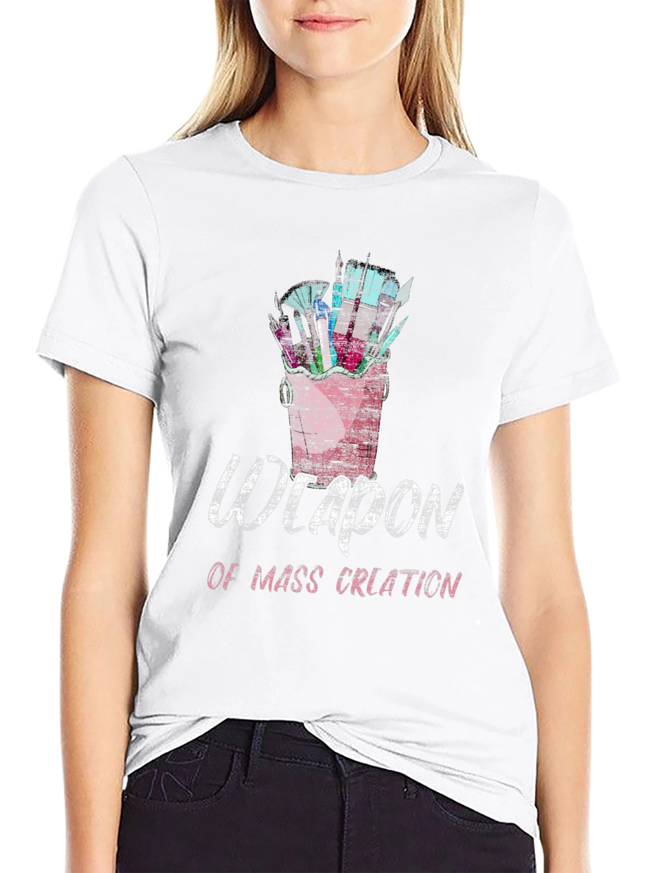 Weapon of Mass Creation Artist T-Shirt