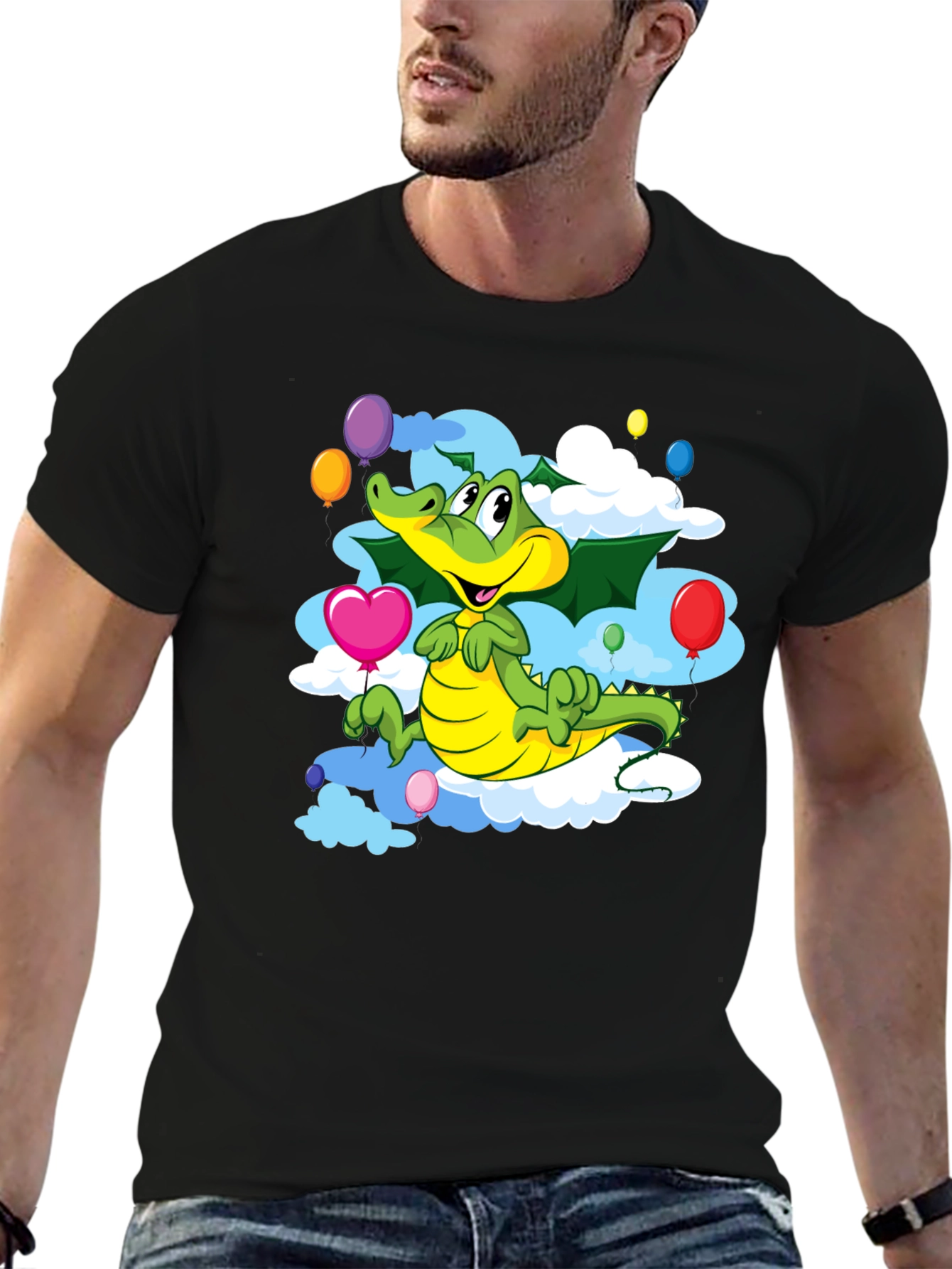 Cartoon Crocodile T-Shirt