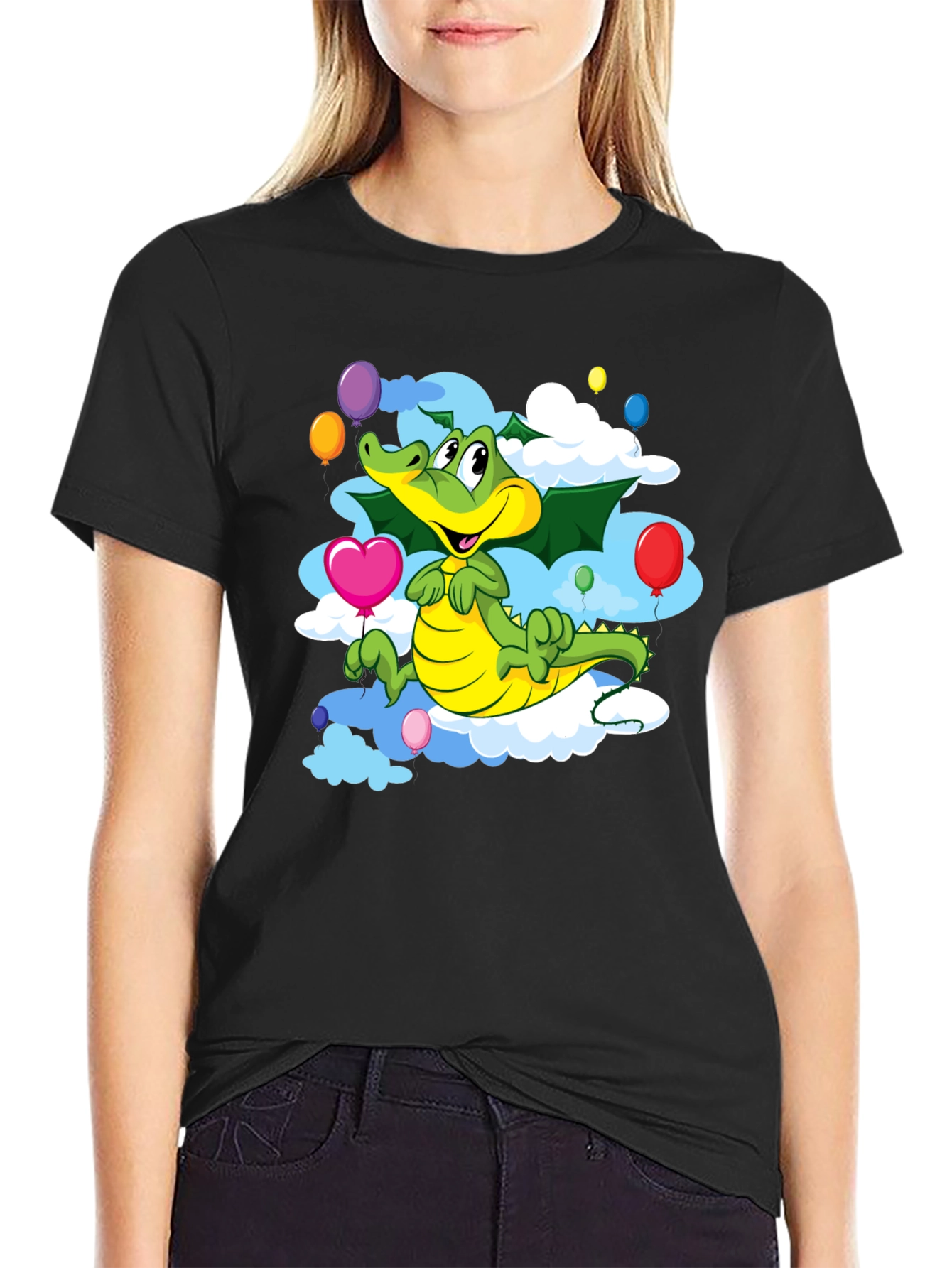 Cartoon Crocodile T-Shirt