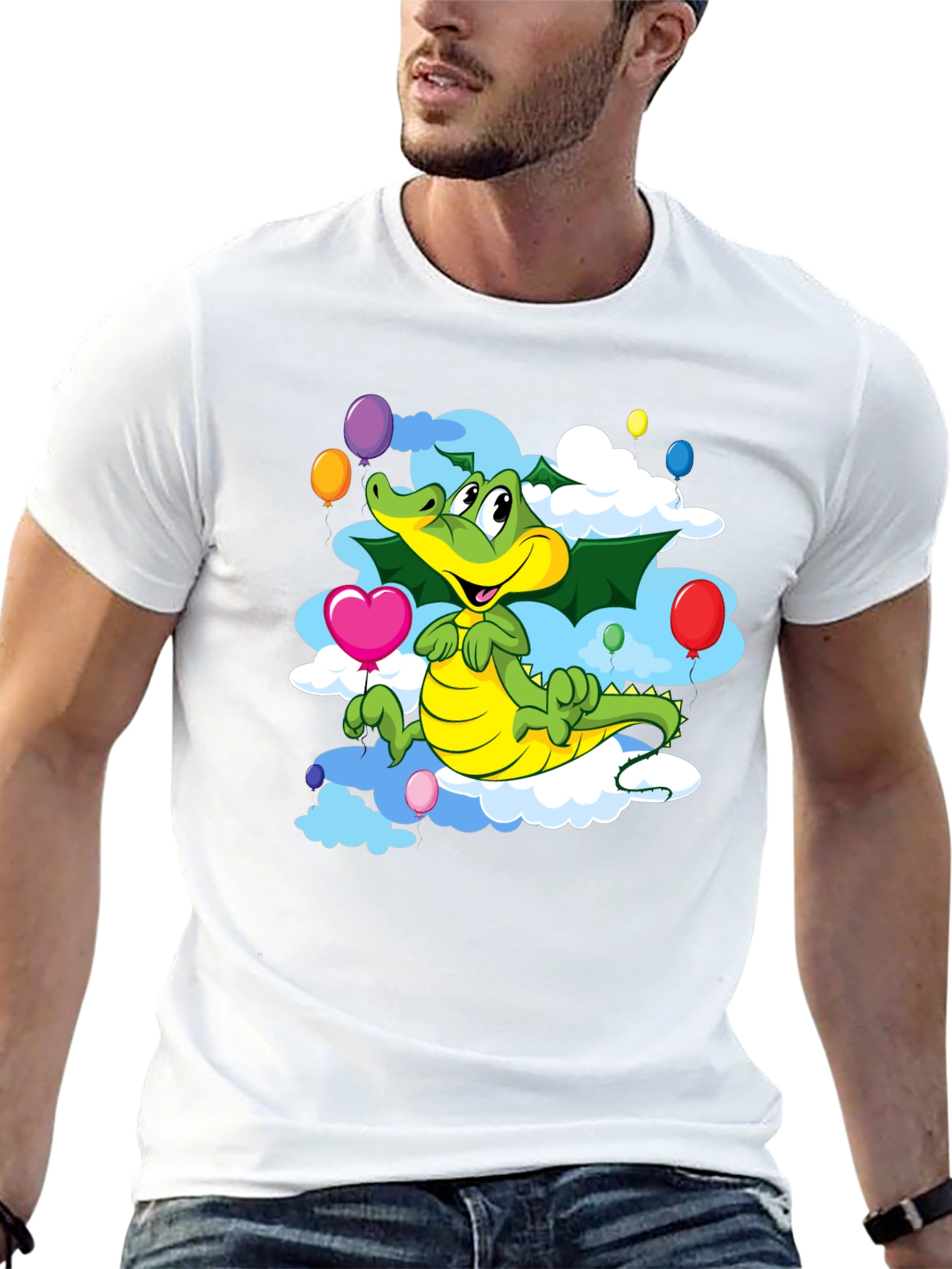 Cartoon Crocodile T-Shirt