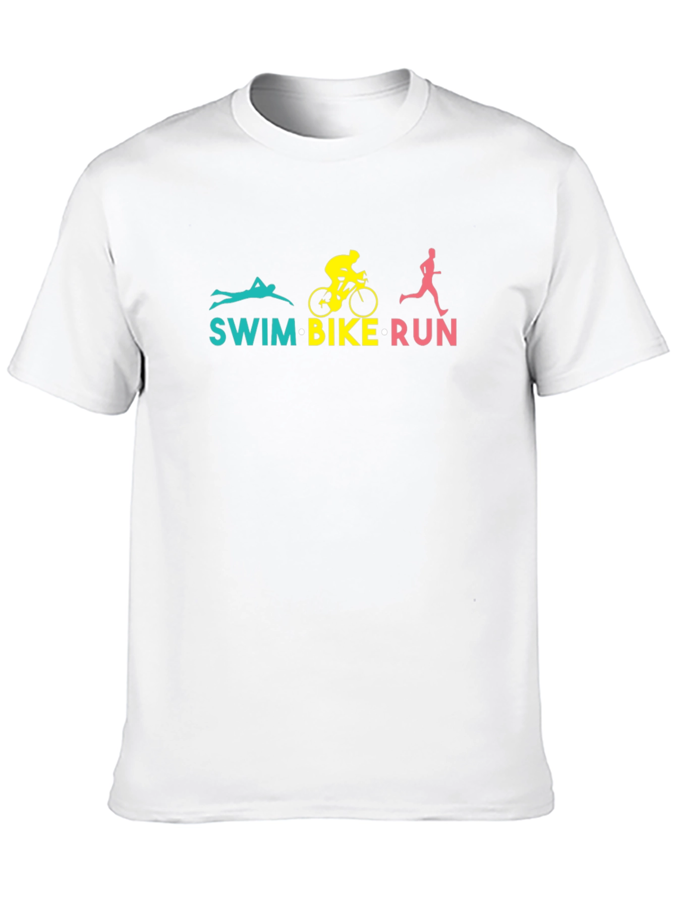 Swim Bike Run Triathlon T-Shirt