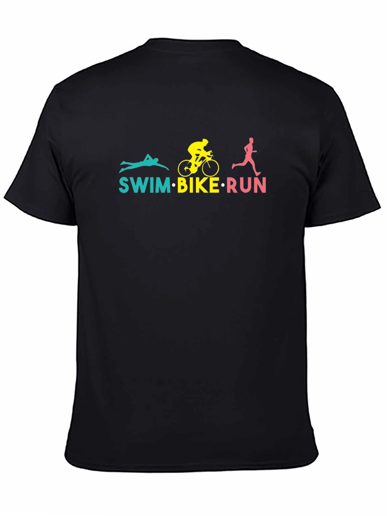 Swim Bike Run Triathlon T-Shirt